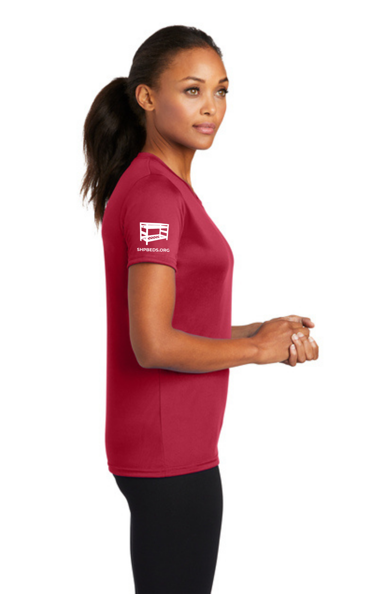 Chapter - WOMEN'S Performance UV Short Sleeve (RED) - "CHAPTER NAME"