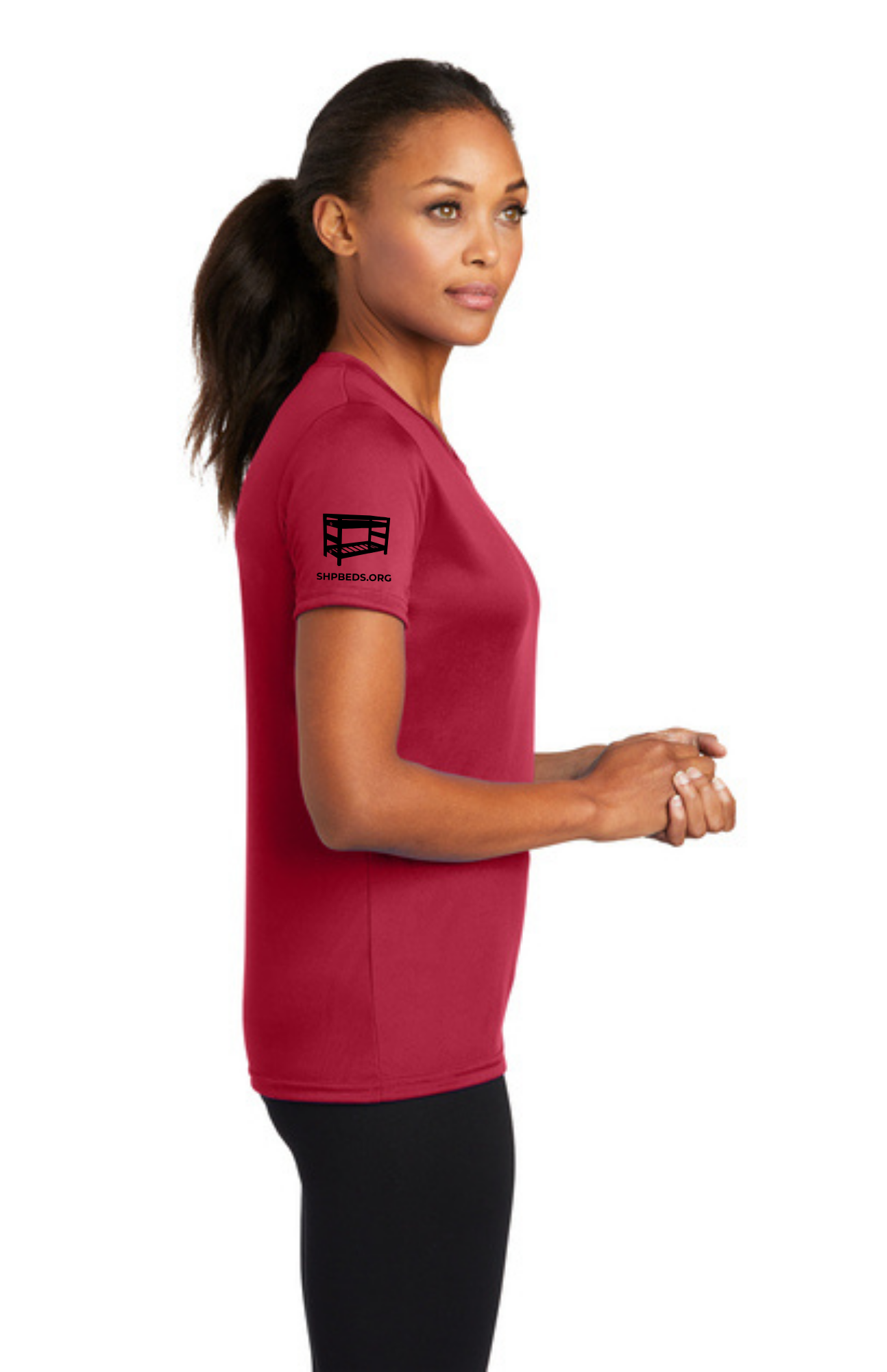 Chapter - WOMEN'S Performance UV Short Sleeve (RED) - "CHAPTER NAME"