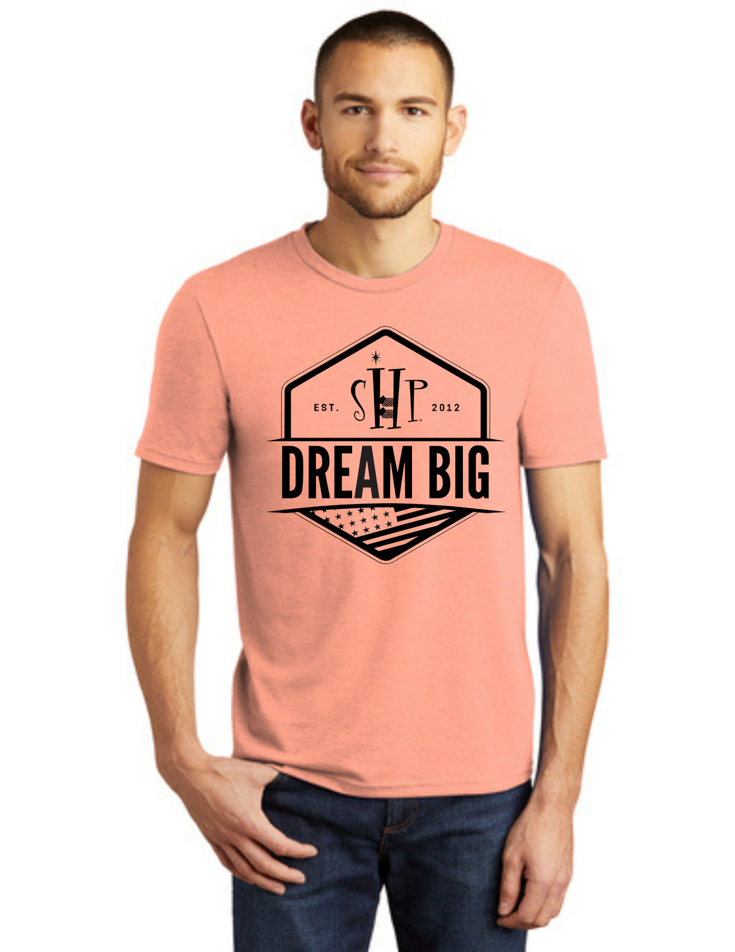 Graphic - ADULT Short Sleeve Shirt (ALL COLORS) - "SHP DREAM FLAG"