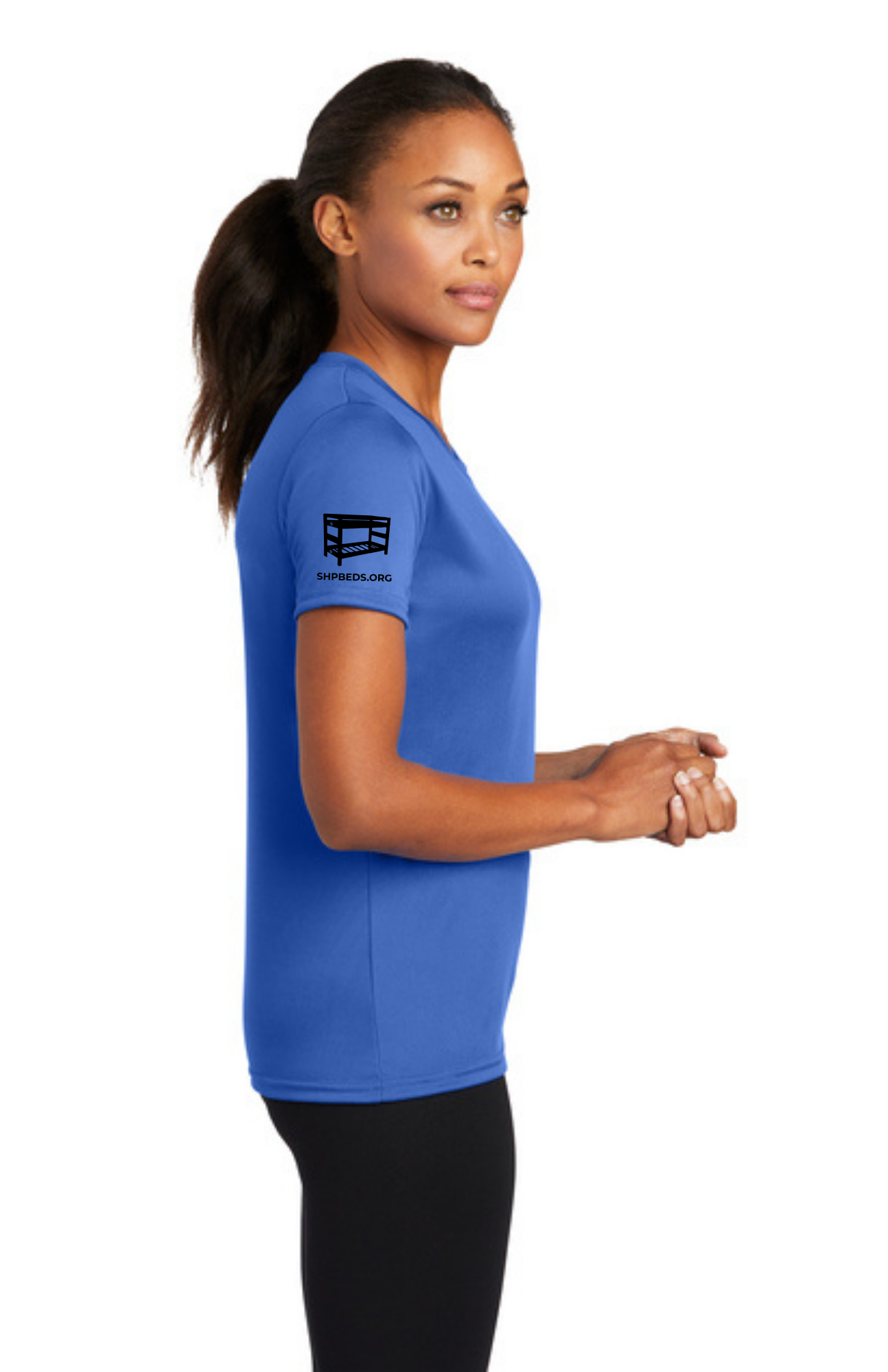 Chapter - WOMEN'S Performance UV Short Sleeve (ROYAL) - "CHAPTER NAME"