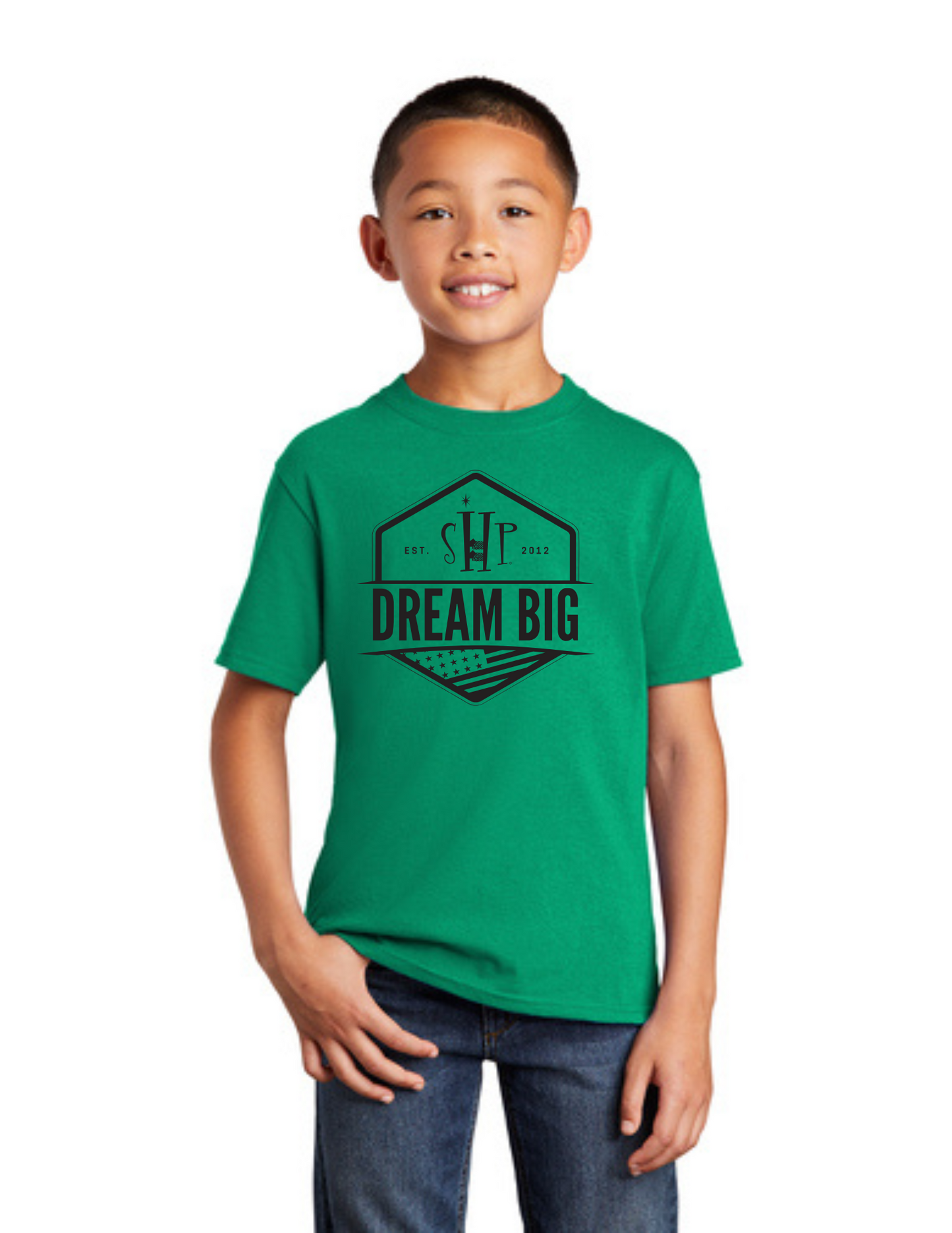 Graphic - YOUTH Tee - "Dream Big Logo" (ALL COLORS)