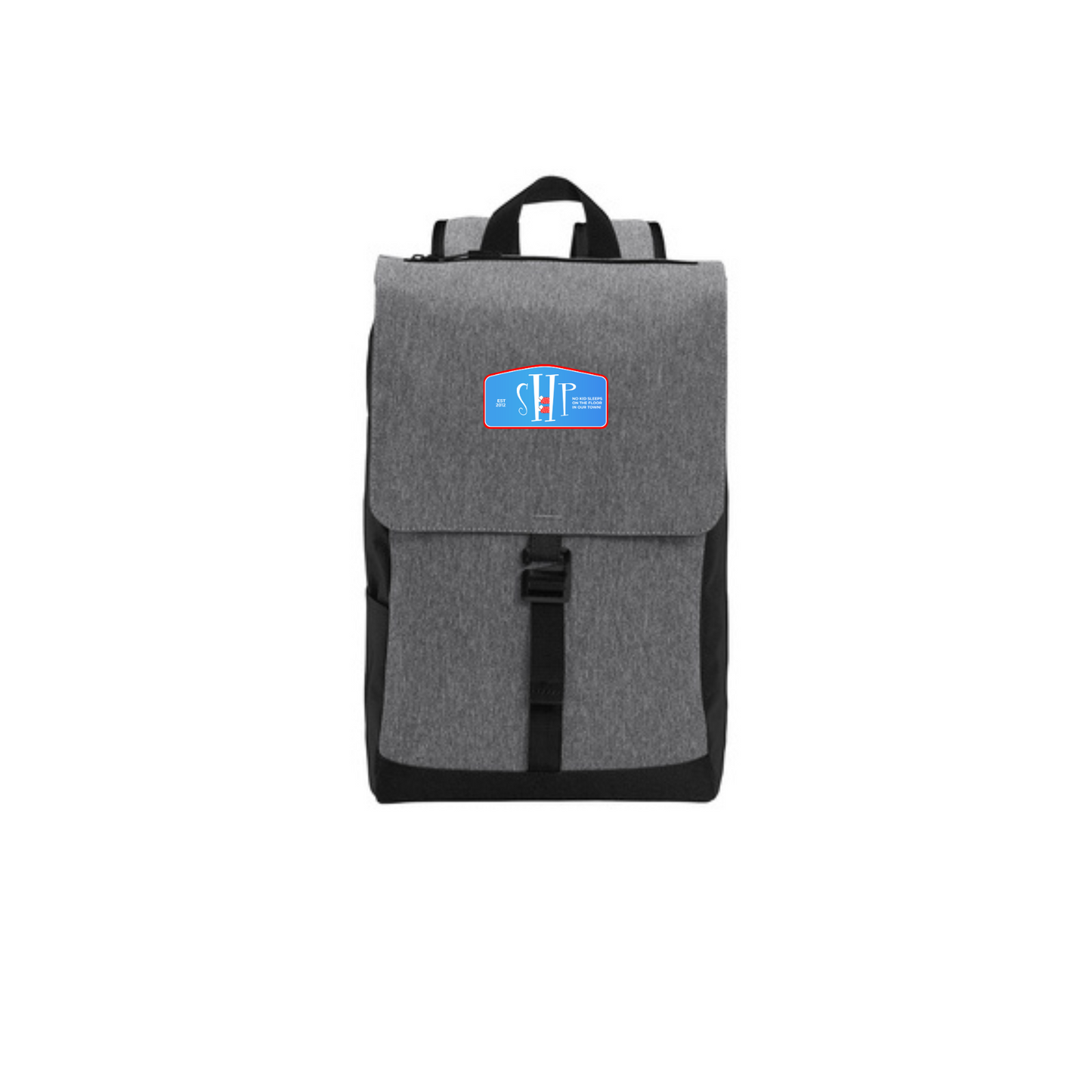 SHP Center Roof Patch Backpack (Grey/Black)