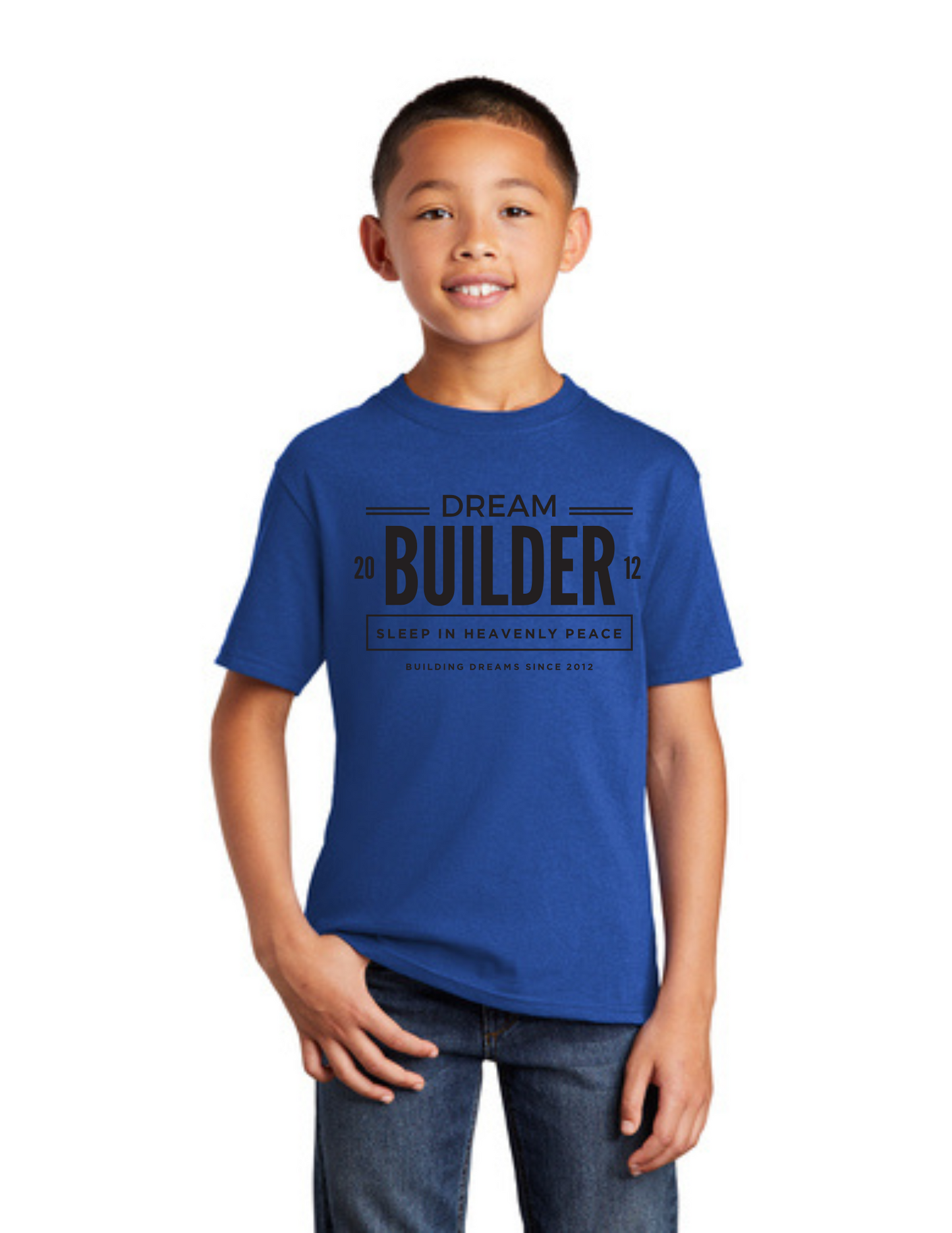 Graphic - YOUTH Tee - "Dream Builder Logo" (ALL COLORS)