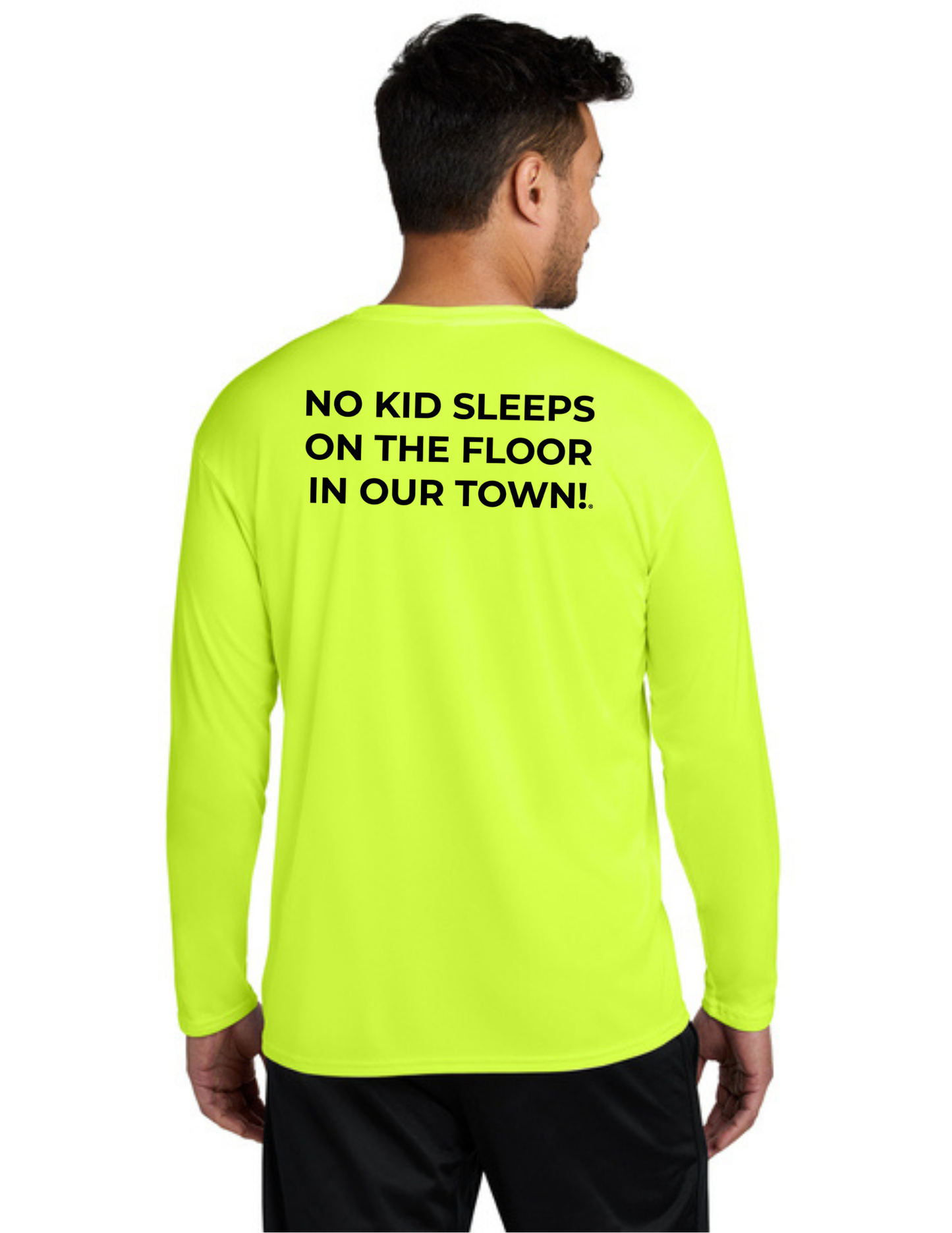 LEGACY - Long Sleeve Performance UV Shirt (NEON YELLOW) - "SHELDON" LOGO