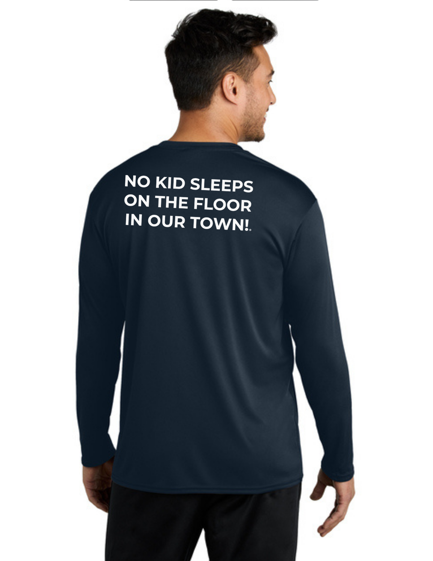 LEGACY - Long Sleeve Performance UV Shirt (DEEP NAVY) - "SHELDON" LOGO