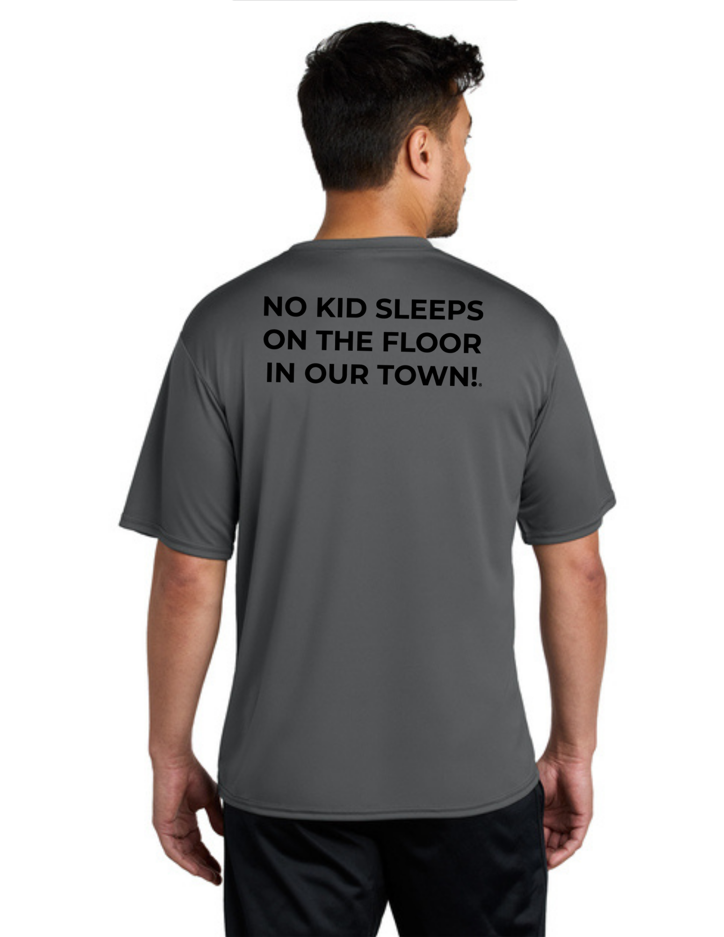 BAA 2025 - ADULT'S Performance UV Short Sleeve - "Official BAA Logo" (CHARCOAL)
