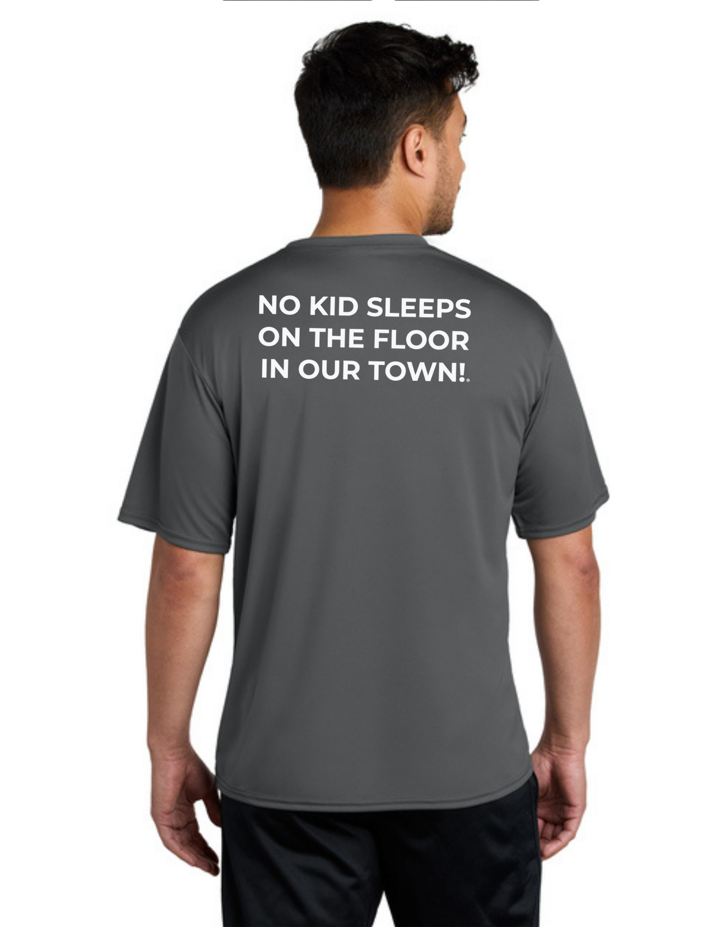 BAA 2025 - ADULT'S Performance UV Short Sleeve - "Official BAA Logo" (CHARCOAL)