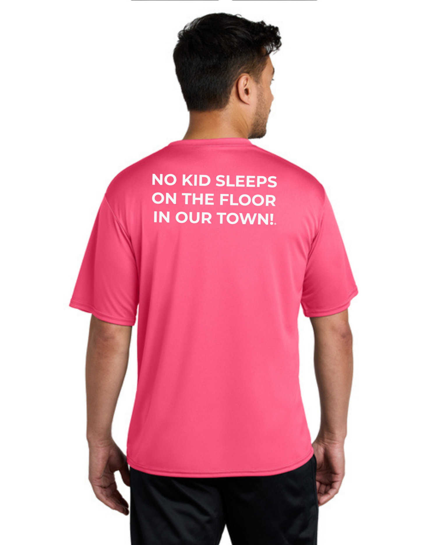 BAA 2025 - ADULT'S Performance UV Short Sleeve - "Official BAA Logo" (NEON PINK)
