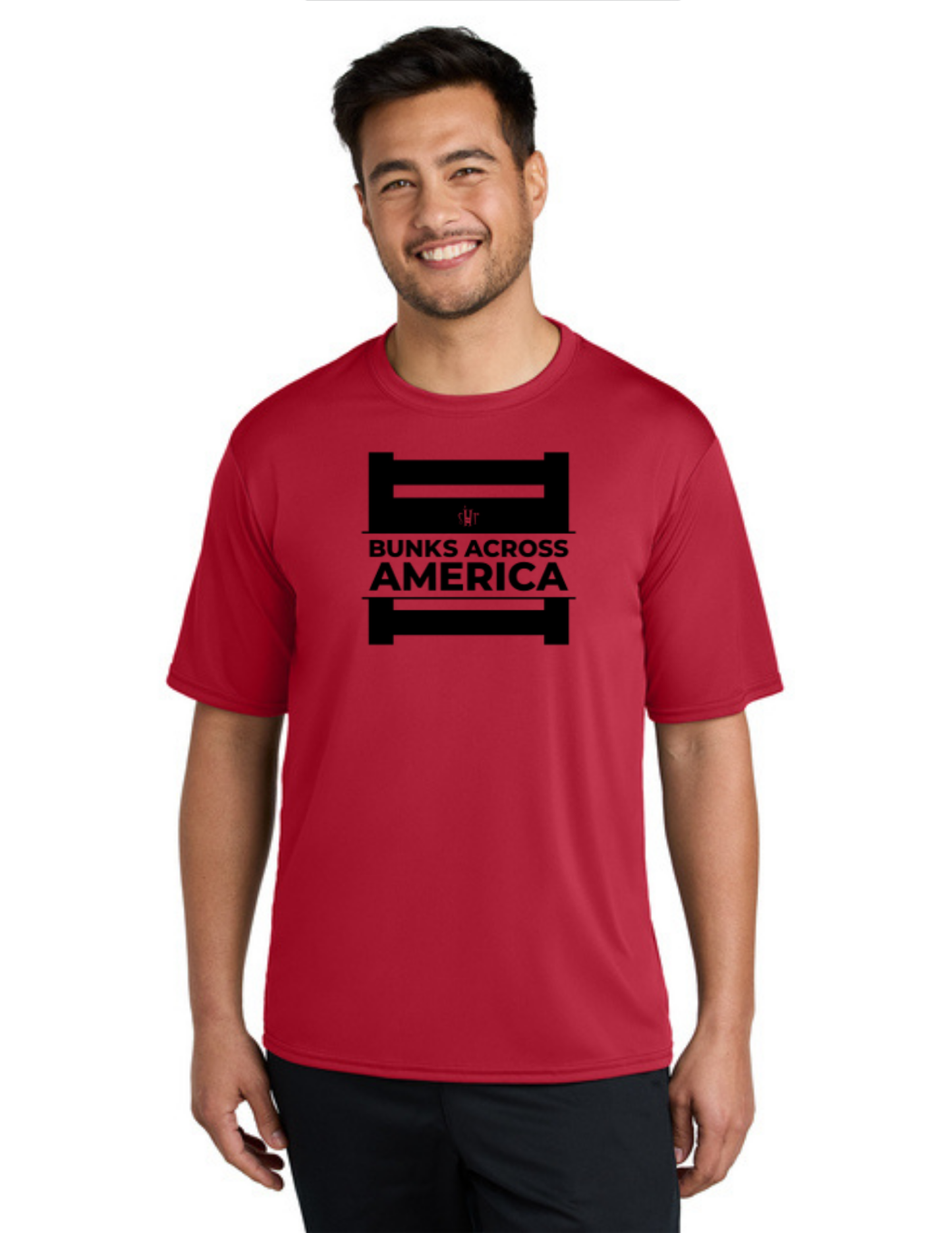 BAA 2025 - ADULT'S Performance UV Short Sleeve - "Official BAA Logo" (RED)