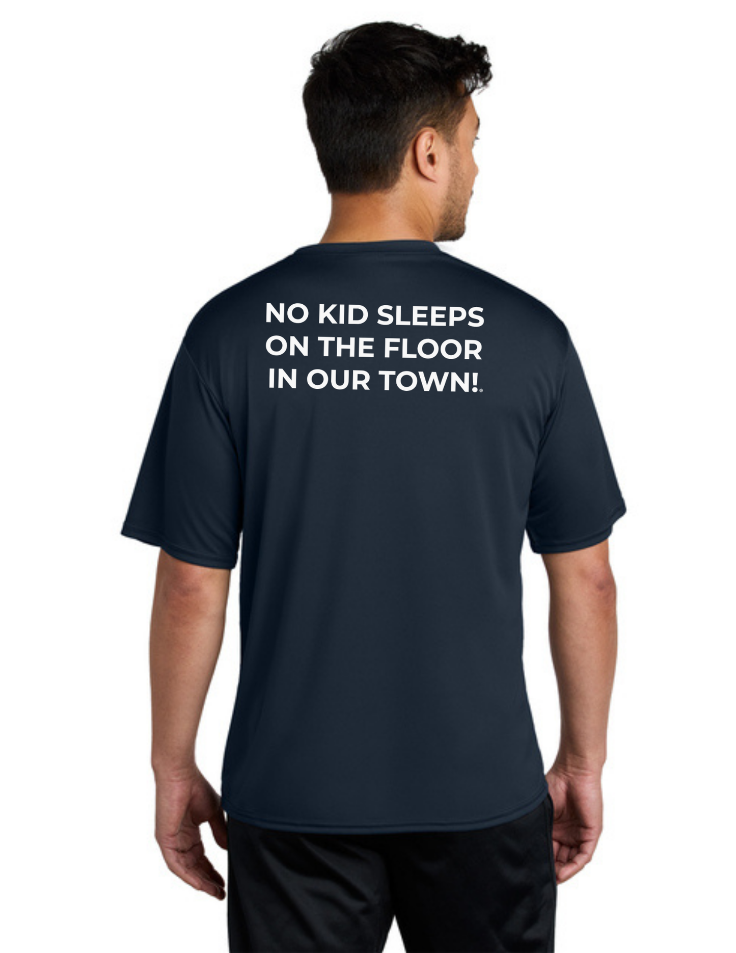 BAA 2025 - ADULT'S Performance UV Short Sleeve - "Official BAA Logo" (TRUE NAVY)