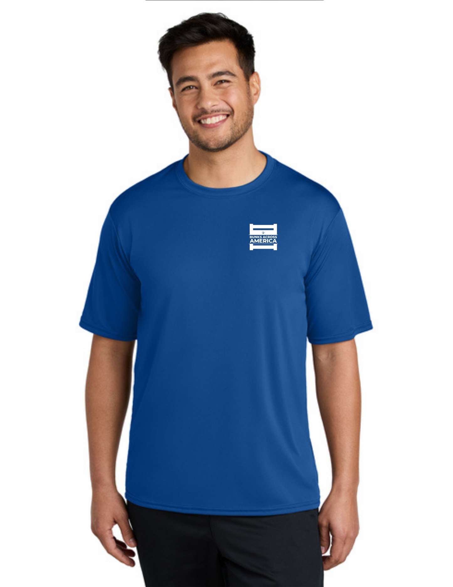 BAA 2025 - ADULT'S Performance UV Short Sleeve - "Official BAA Logo" (TRUE ROYAL)