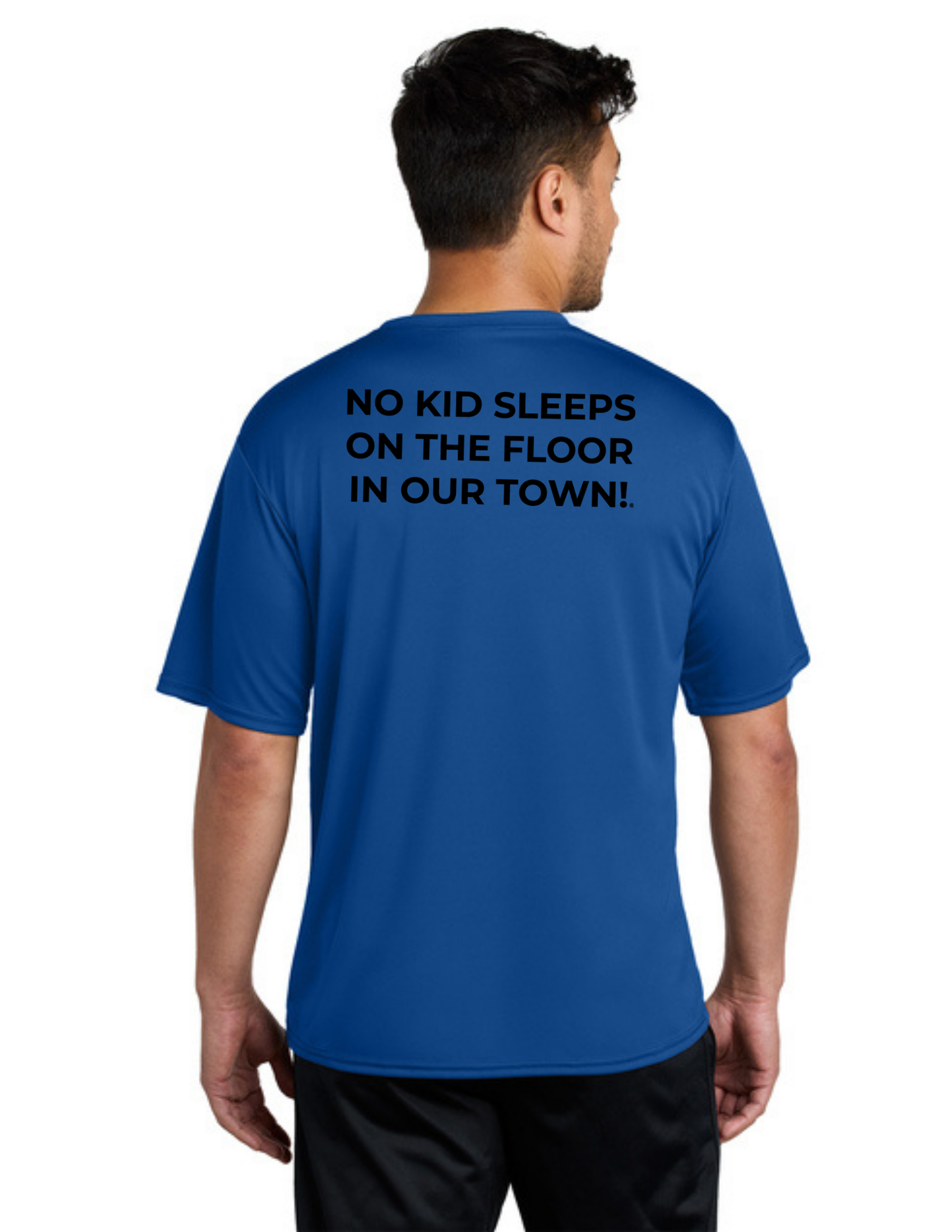 BAA 2025 - ADULT'S Performance UV Short Sleeve - "Official BAA Logo" (TRUE ROYAL)