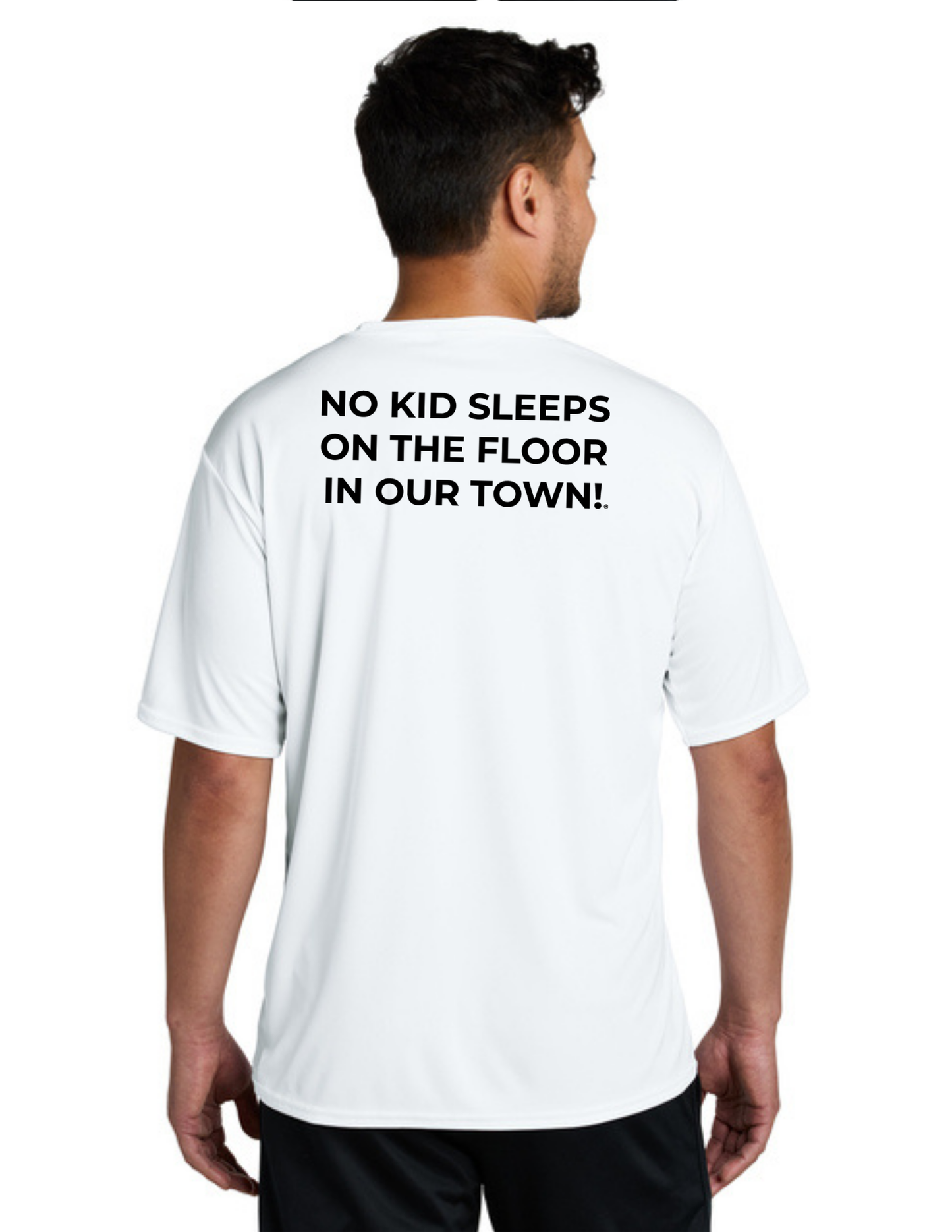 BAA 2025 - ADULT'S Performance UV Short Sleeve - "Official BAA Logo" (WHITE)