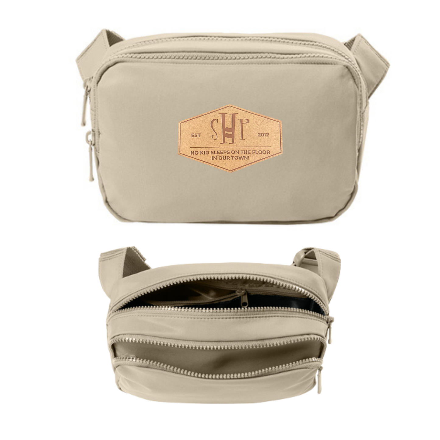 Port Authority - Matte Dual-Compartment Crossbody Bag (SAHARA)