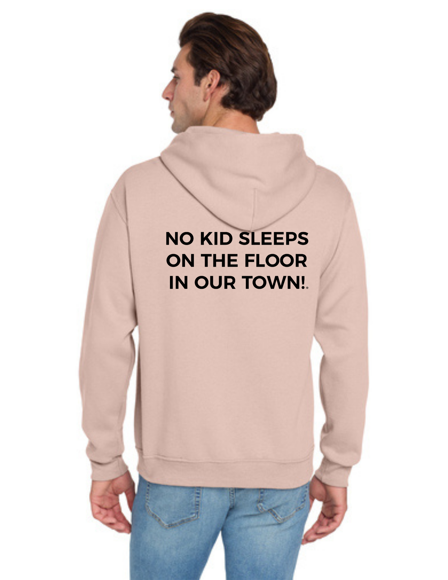 BAA 2025 - ADULT Hoodie - "Headboard Logo" (BLUSH PINK)