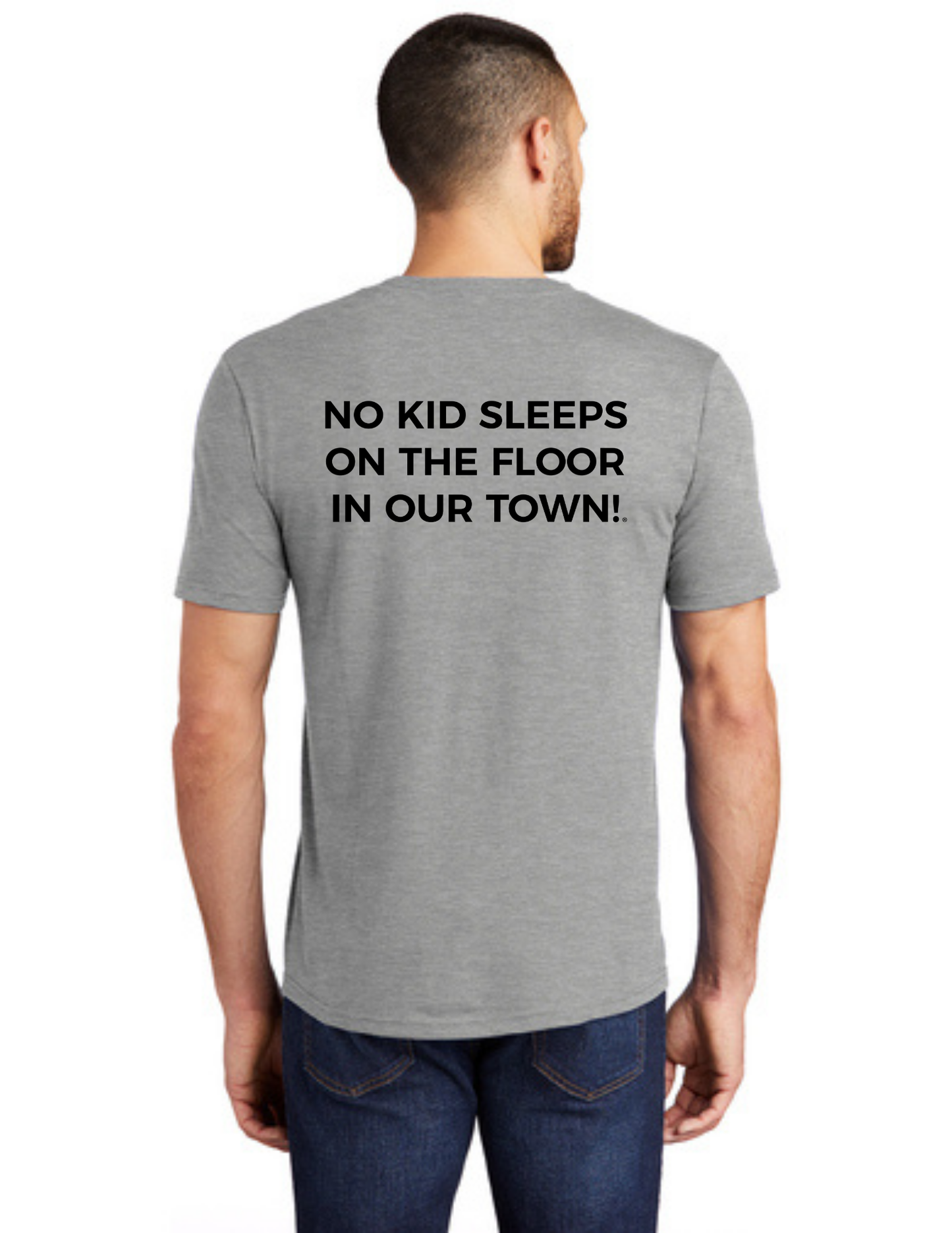 BAA 2025 - ADULT Short Sleeve - "Headboard Logo" (HEATHER GREY)