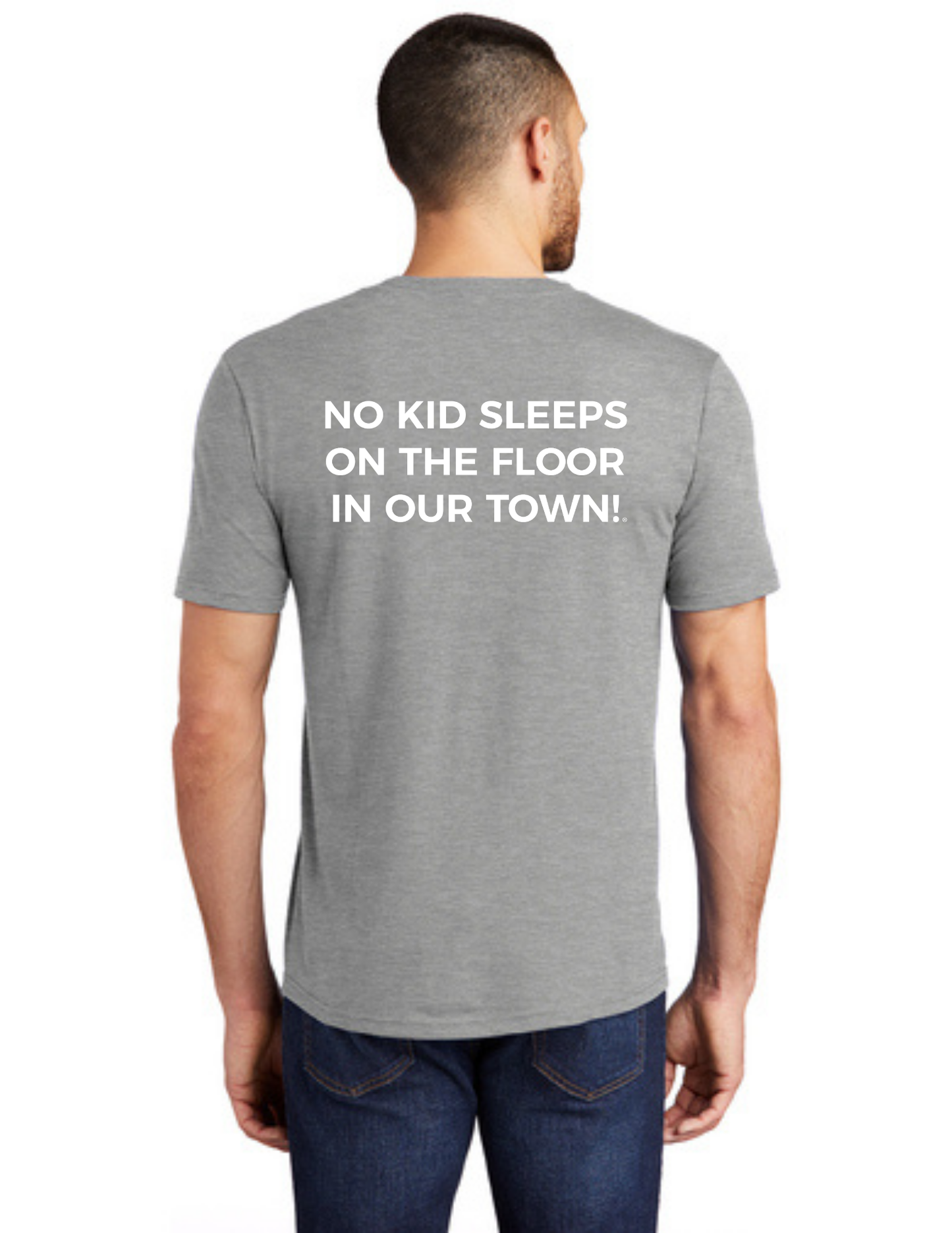 BAA 2025 - ADULT Short Sleeve - "Headboard Logo" (HEATHER GREY)