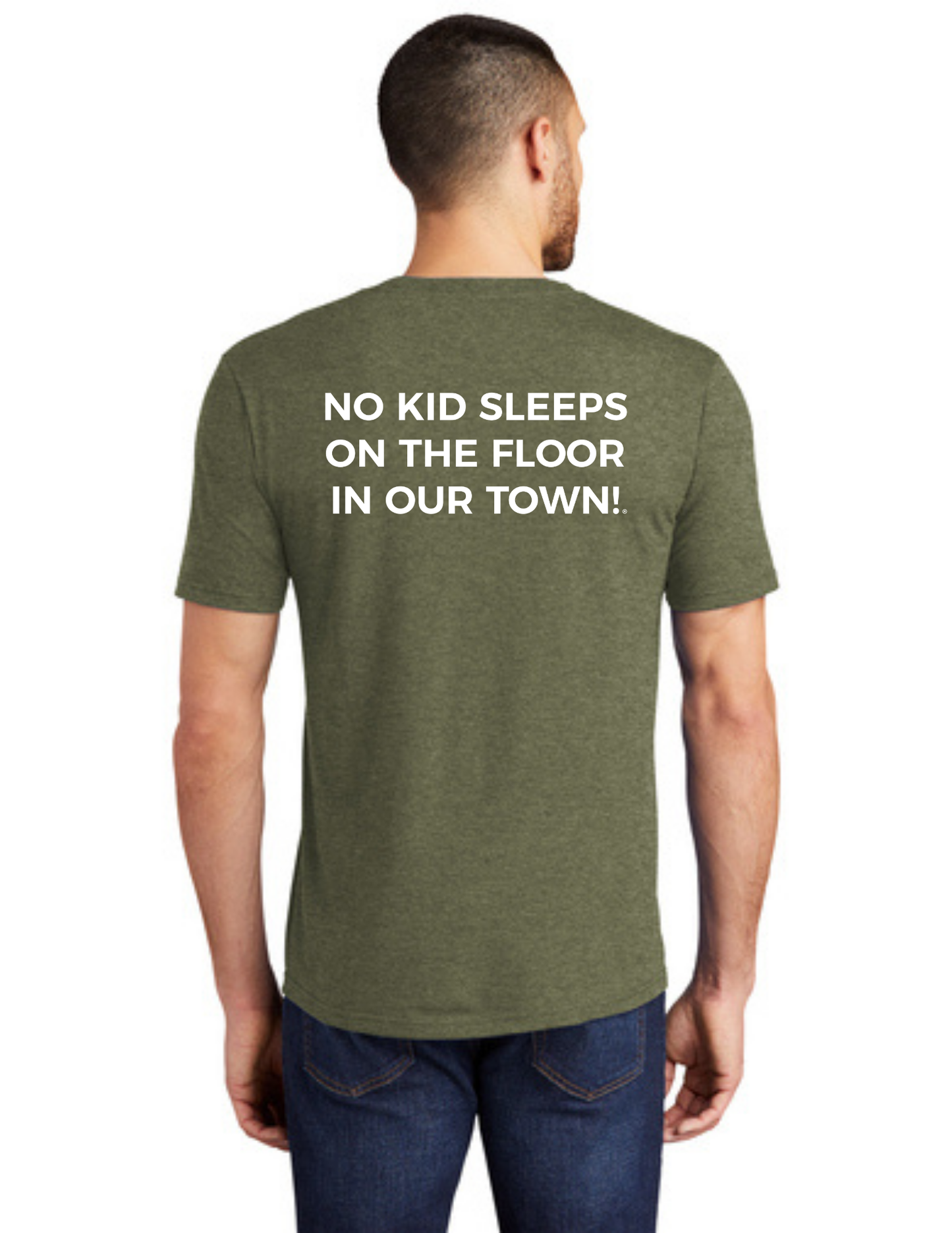 BAA 2025 - ADULT Short Sleeve - "Official BAA Logo" (MILITARY GREEN)
