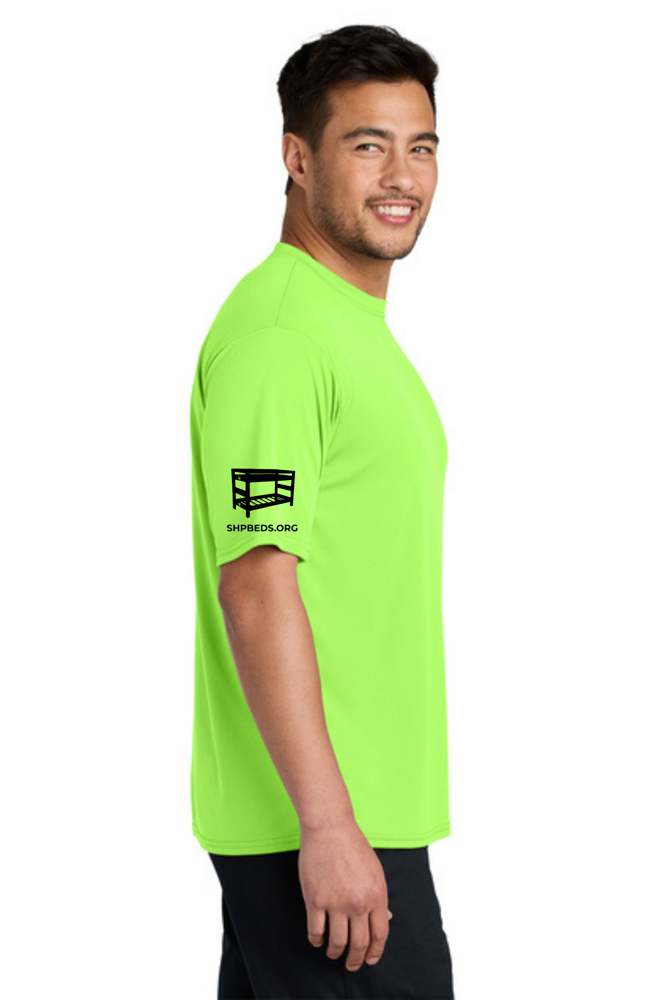 Chapter - ADULT Performance UV Short Sleeve (NEON GREEN) - "CHAPTER NAME"
