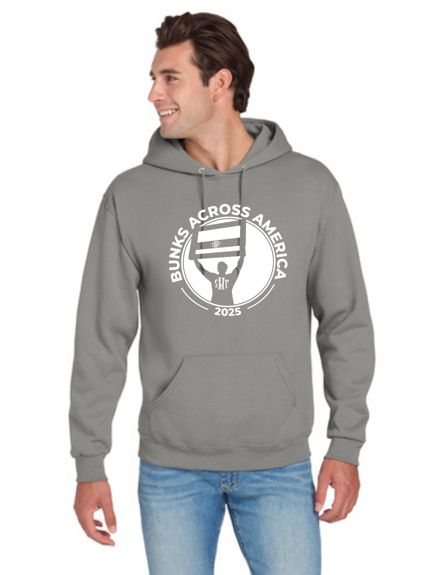 BAA 2025 - ADULT Hoodie - "Headboard Logo" (ROCK)
