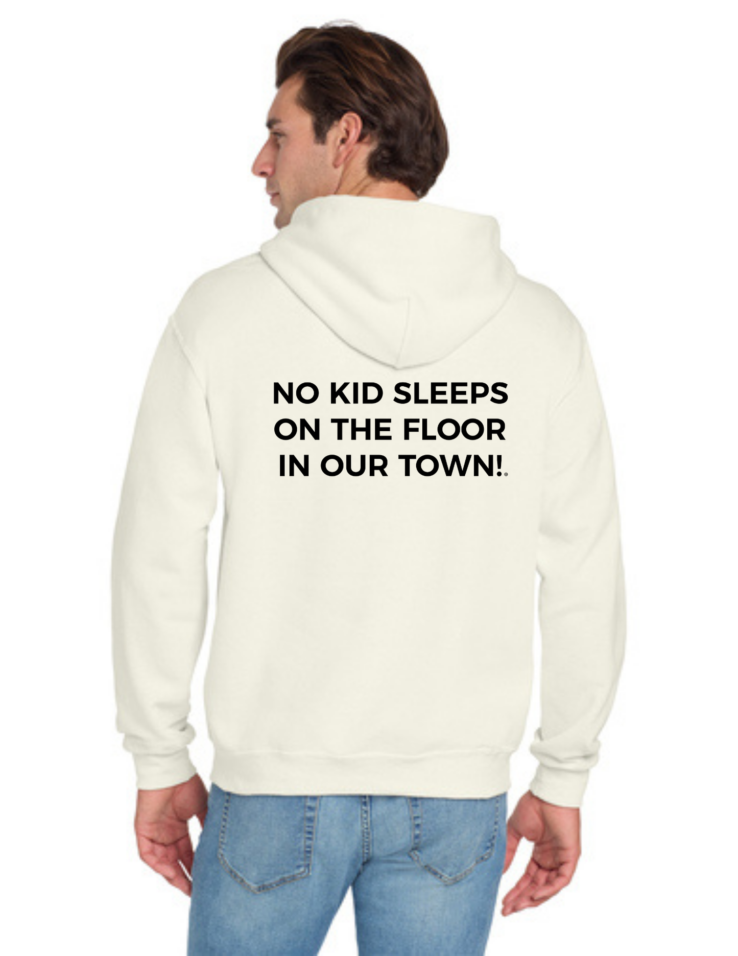 BAA 2025 - ADULT Hoodie - "Headboard Logo" (SWEET CREAM)