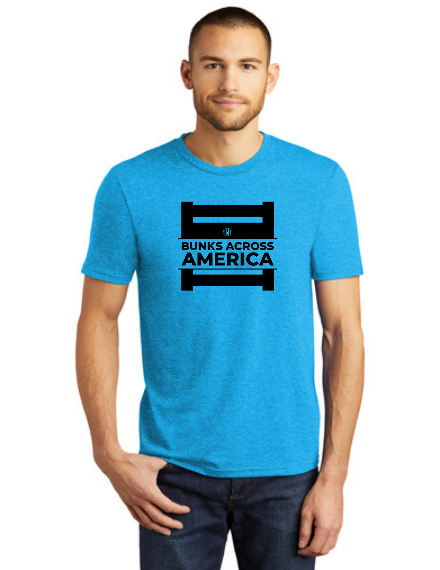BAA 2025 - ADULT Short Sleeve - "Official BAA Logo" (TURQUOISE FROST)