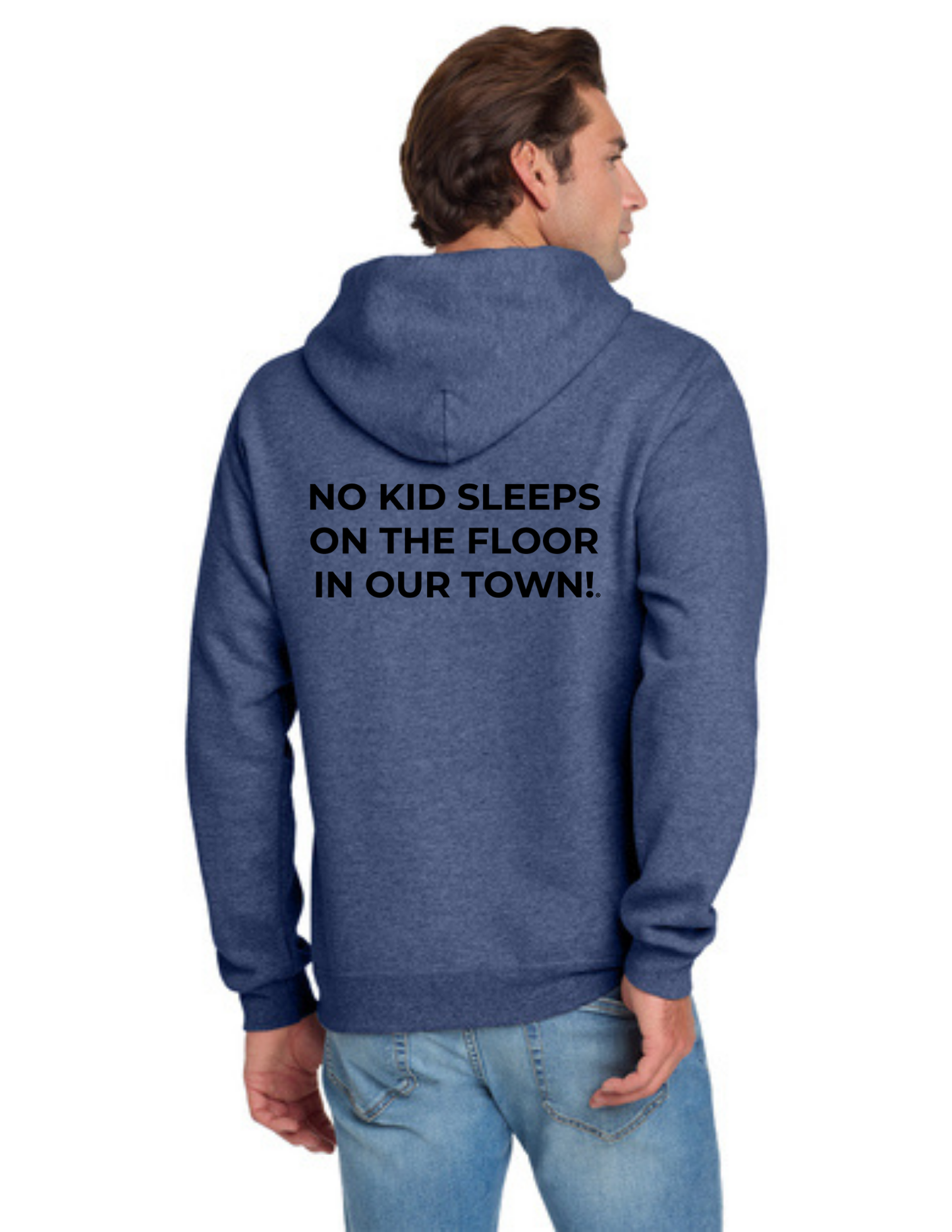 LEGACY - Hoodie (VINTAGE HEATHER BLUE) - “SLEEP CIRCLE” LOGO