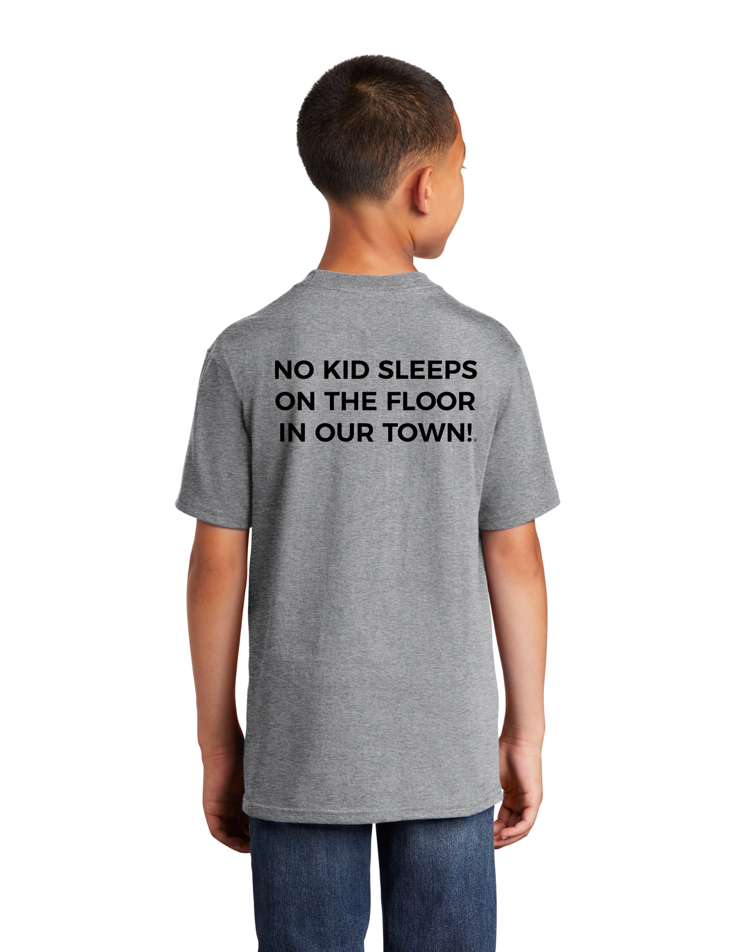 LEGACY - YOUTH Tee (ATHLETIC HEATHER) - “SLEEP CIRCLE” LOGO