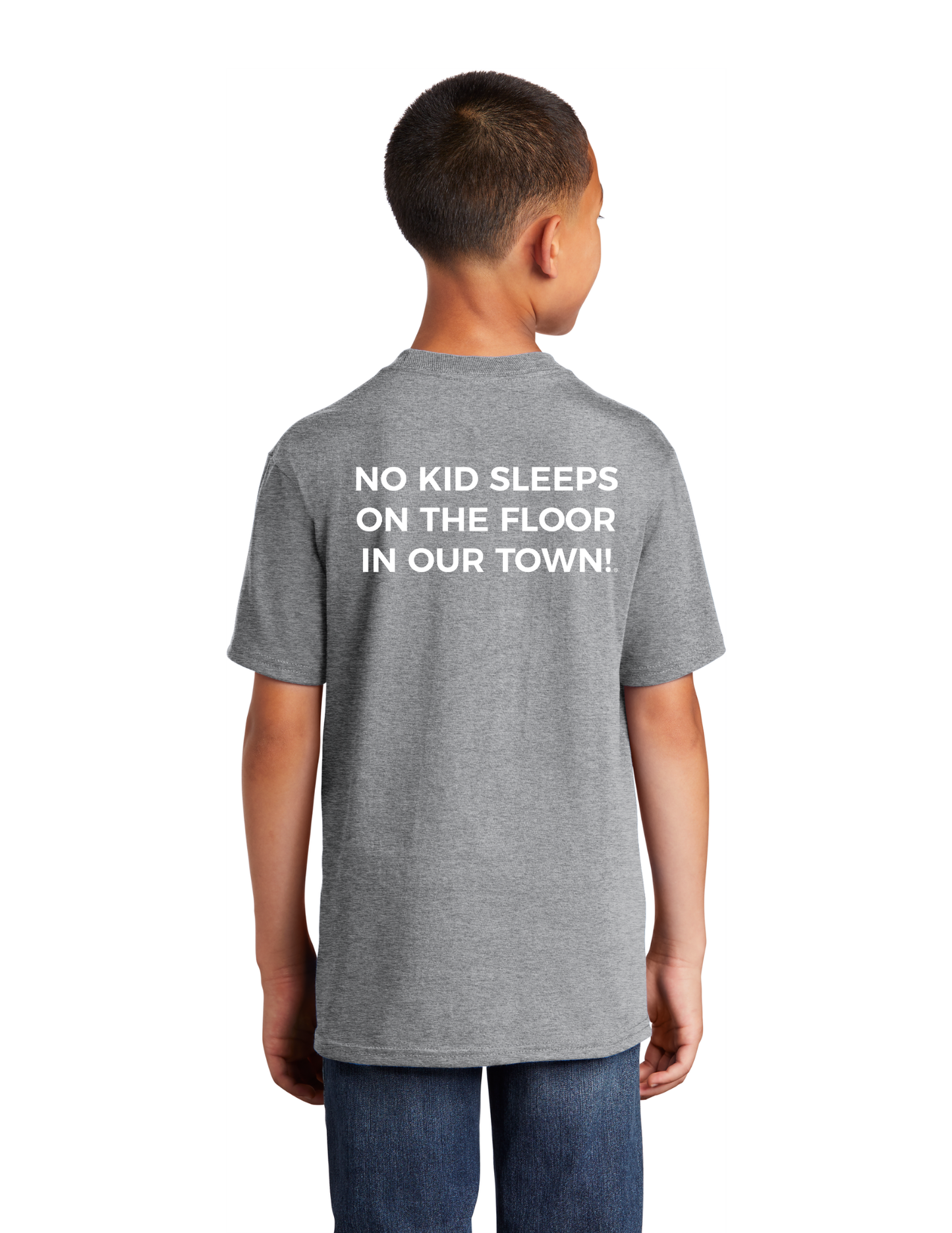 LEGACY - YOUTH Tee (ATHLETIC HEATHER) - “SLEEP CIRCLE” LOGO