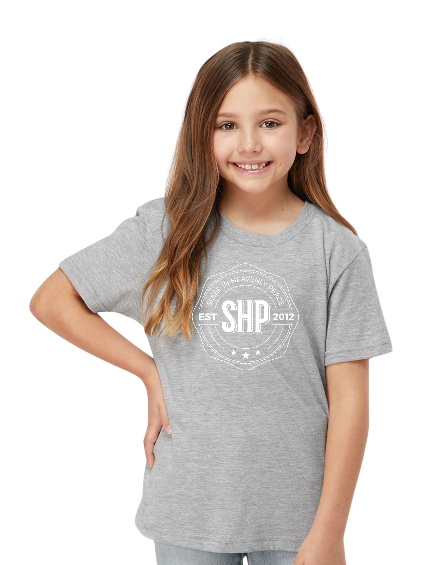 LEGACY - YOUTH Tee (ATHLETIC HEATHER) - “ESTABLISHED” LOGO