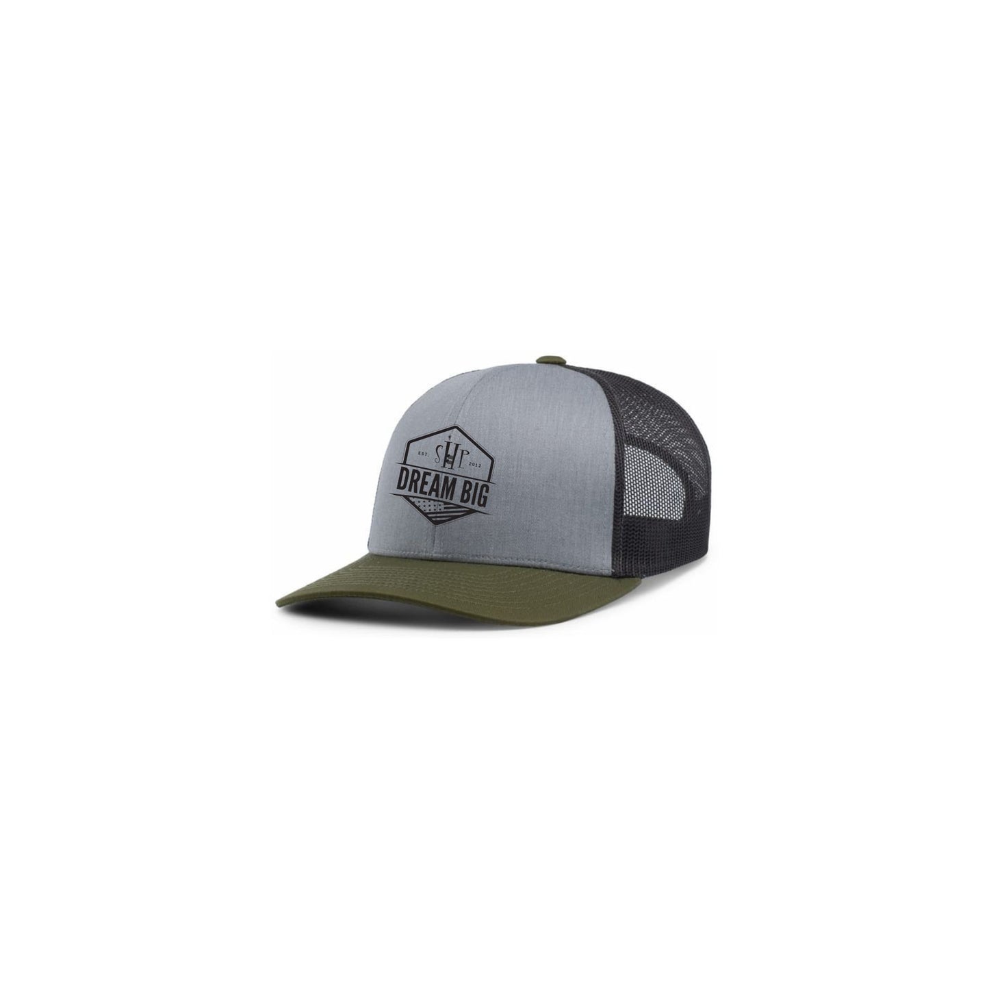 Graphic - Trucker SnapBack Hat w/ Embroidery - "DREAM BIG"