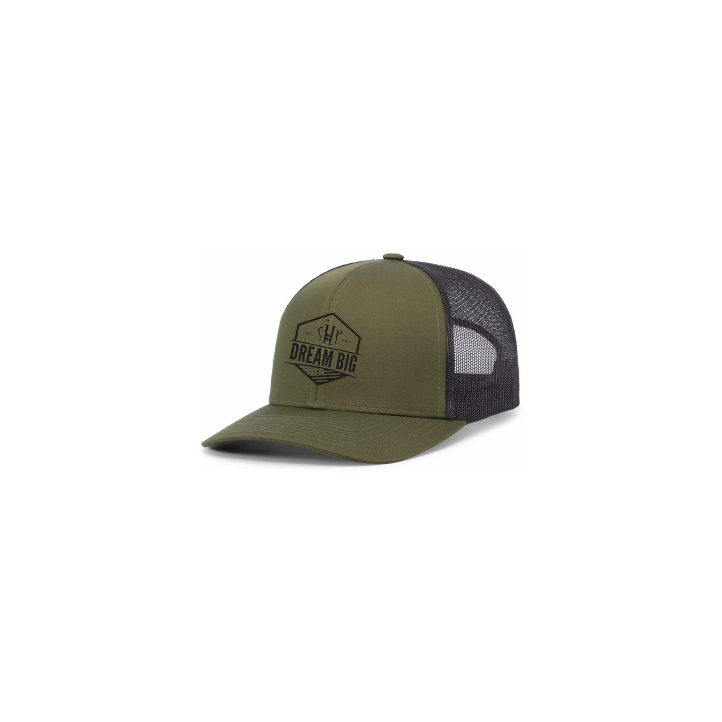 Graphic - Trucker SnapBack Hat w/ Embroidery - "DREAM BIG"