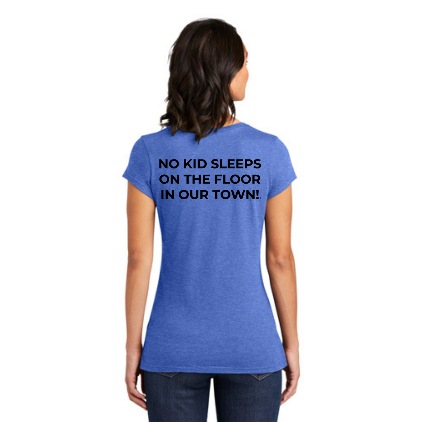 Women's Official Staff T-Shirt with Chapter Name (Blue)