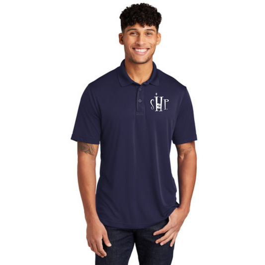 MEN'S Official SHP Polo (TRUE NAVY) - Black or White Logo