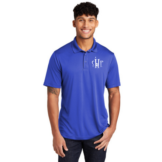 MEN'S Official SHP Polo (TRUE ROYAL) - Black or White Logo