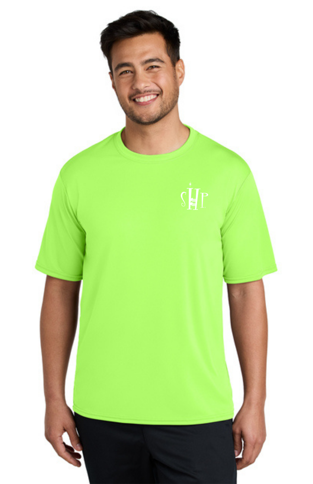 ADULT'S Short Sleeve Performance (NEON GREEN)