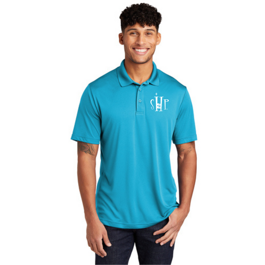 MEN'S Official SHP Polo (ATOMIC BLUE) - Black or White Logo