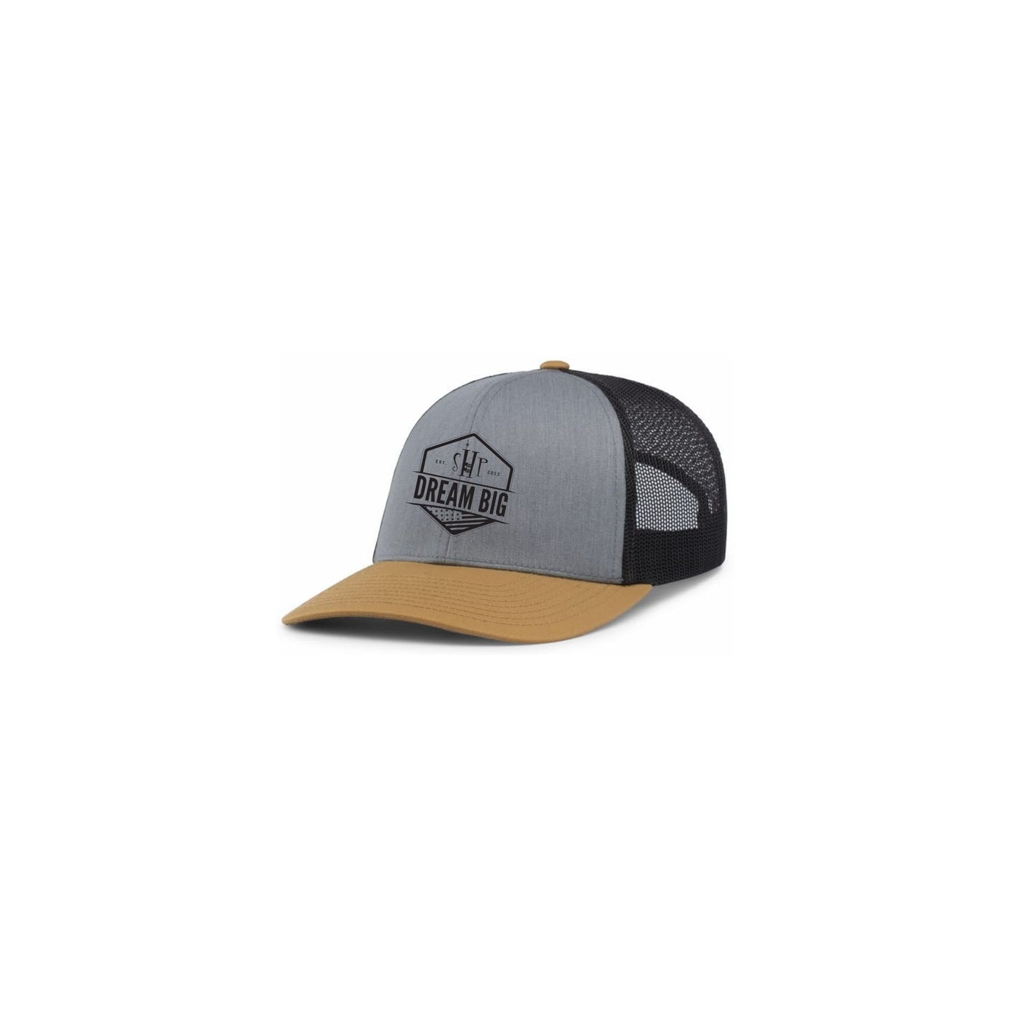 Graphic - Trucker SnapBack Hat w/ Embroidery - "DREAM BIG"