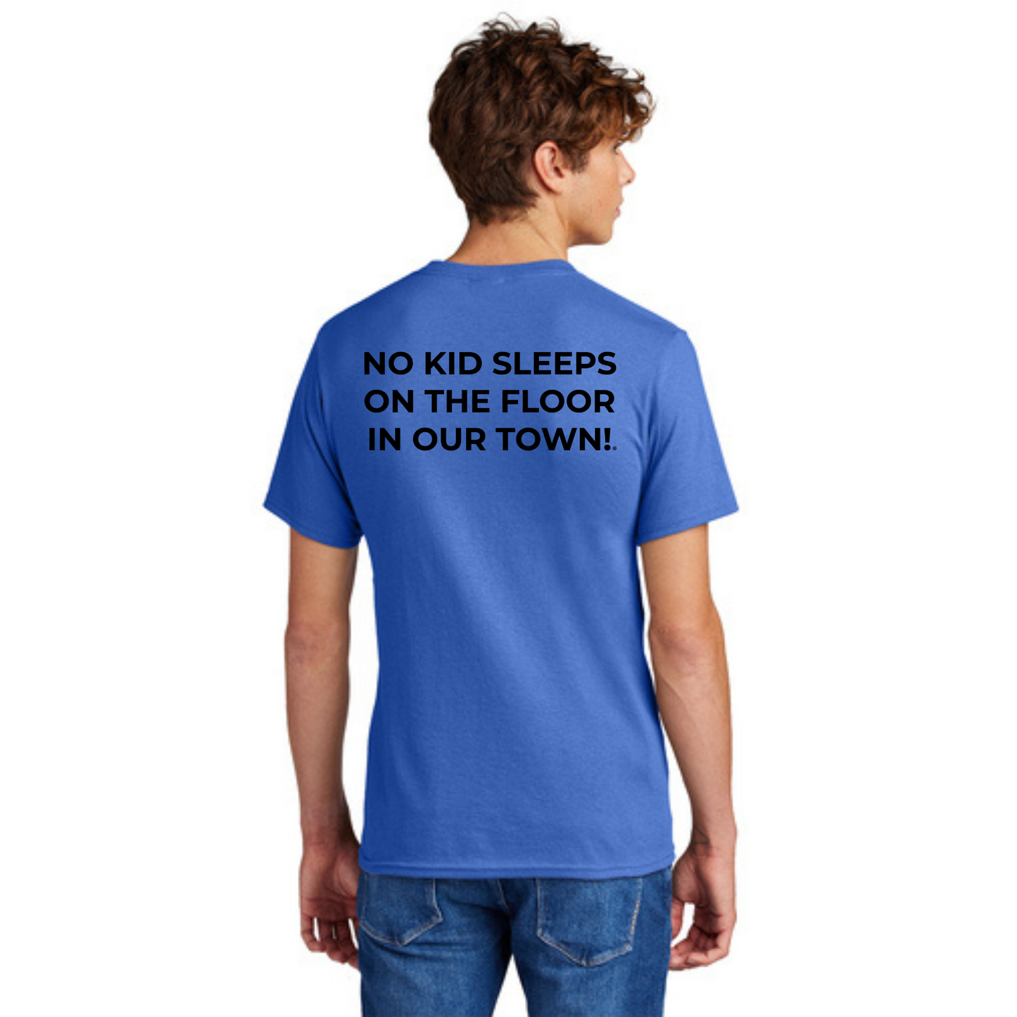 Official Staff T-Shirt (TALL) with Chapter Name (Royal Blue)