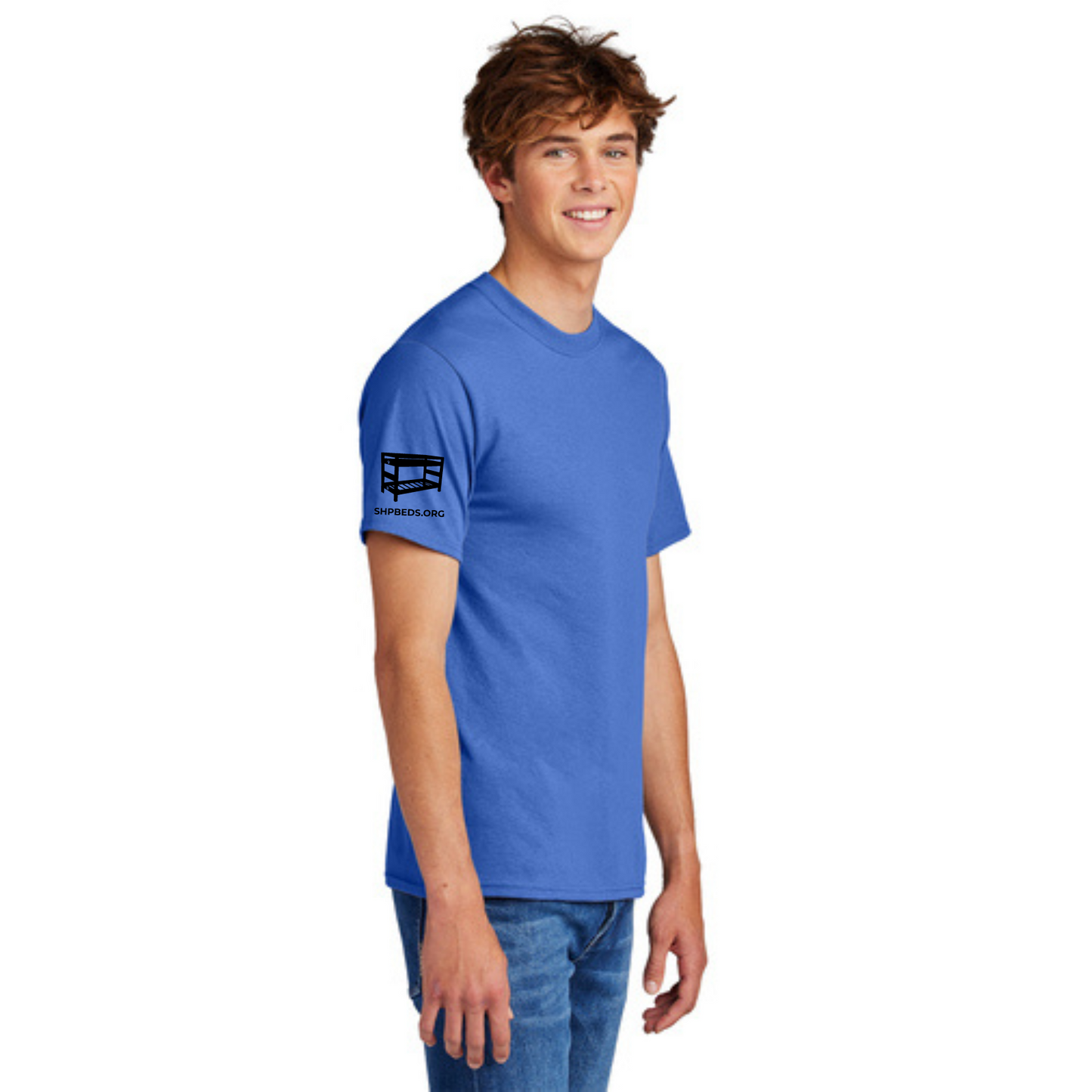 Official Staff T-Shirt (TALL) with Chapter Name (Royal Blue)