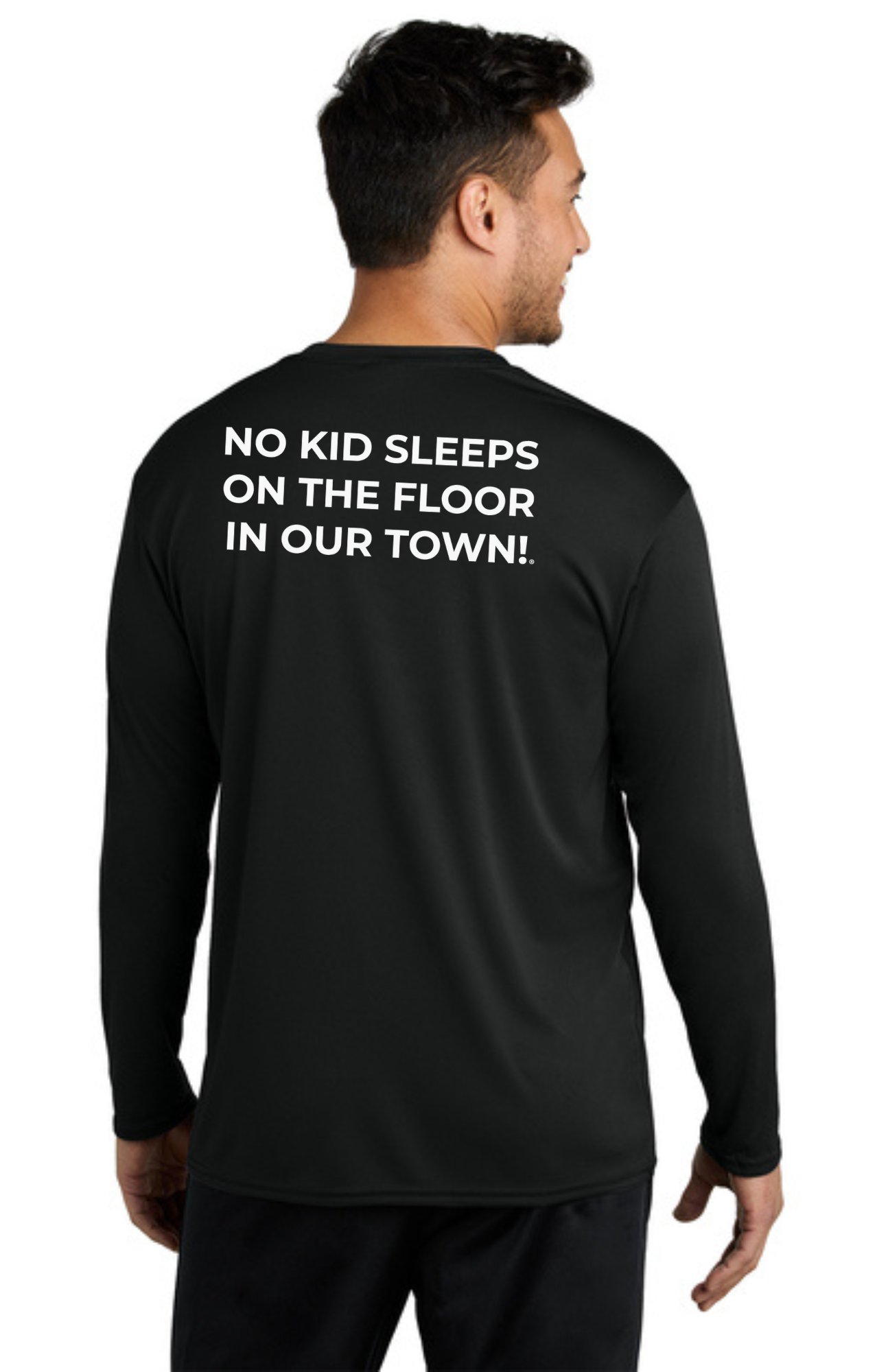 Chapter - ADULT UV Performance Long Sleeve (JET BLACK) - "CHAPTER NAME"