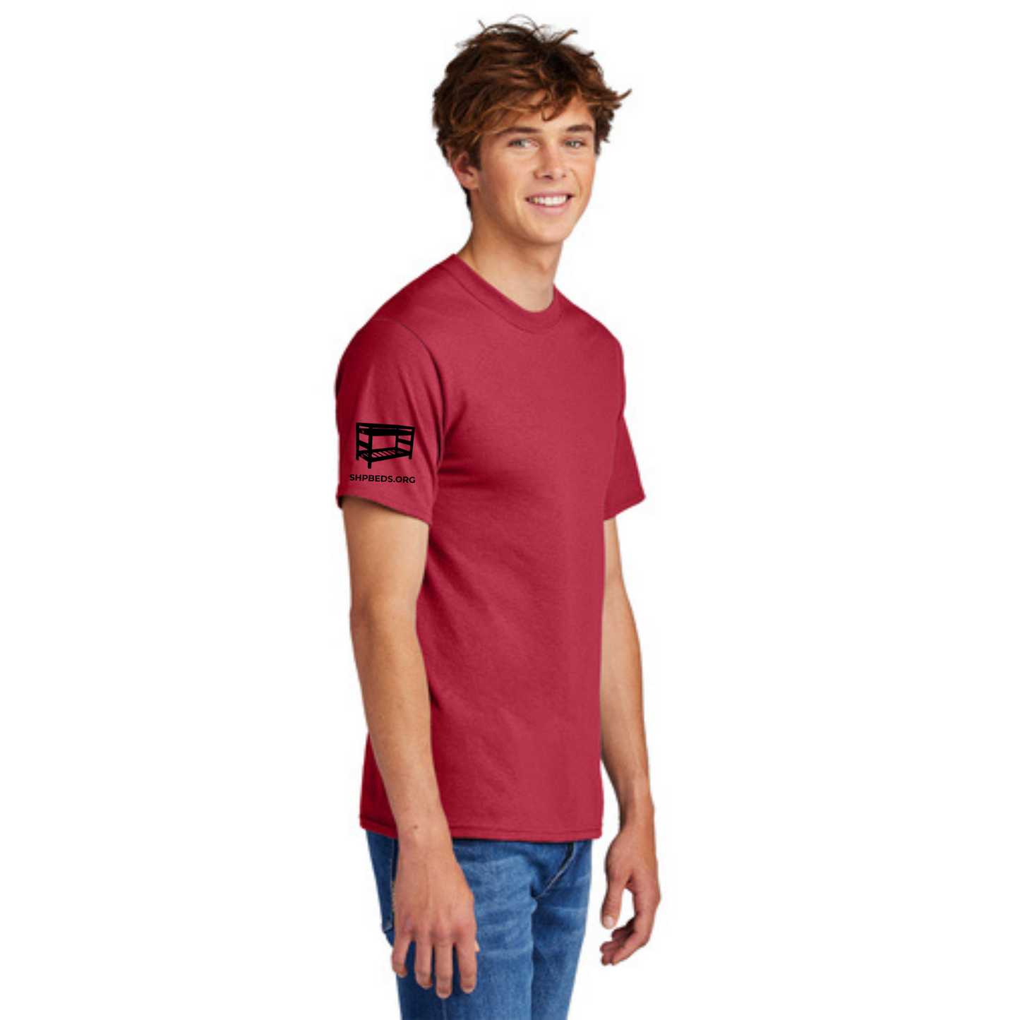 Official Staff T-Shirt (TALL) with Chapter Name (Red)