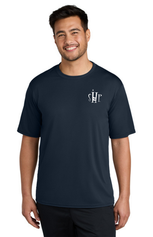 Performance Short Sleeve UV Shirt (TRUE NAVY) - "SHP" LOGO