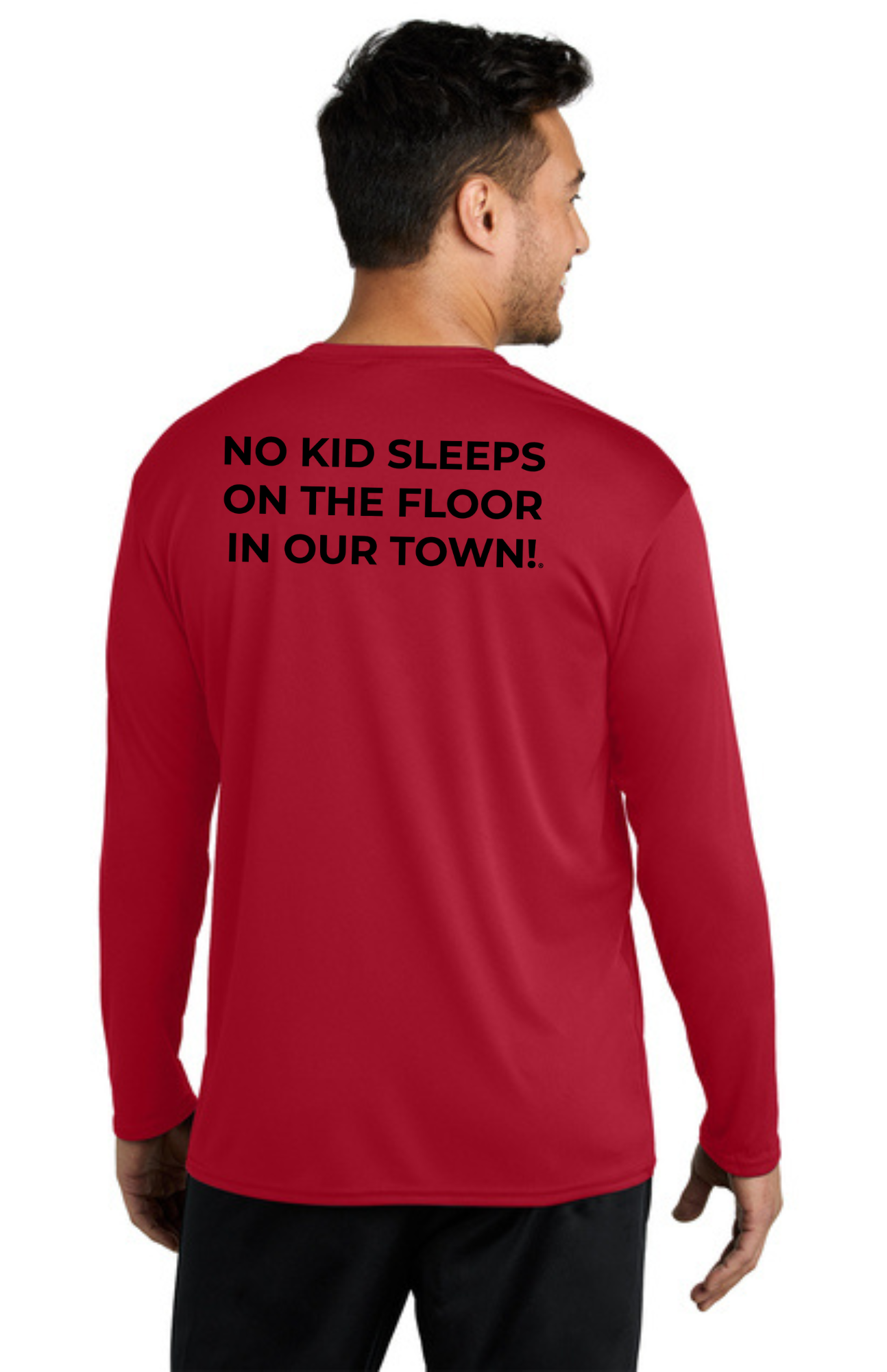 Chapter - ADULT UV Performance Long Sleeve (RED) - "CHAPTER NAME"