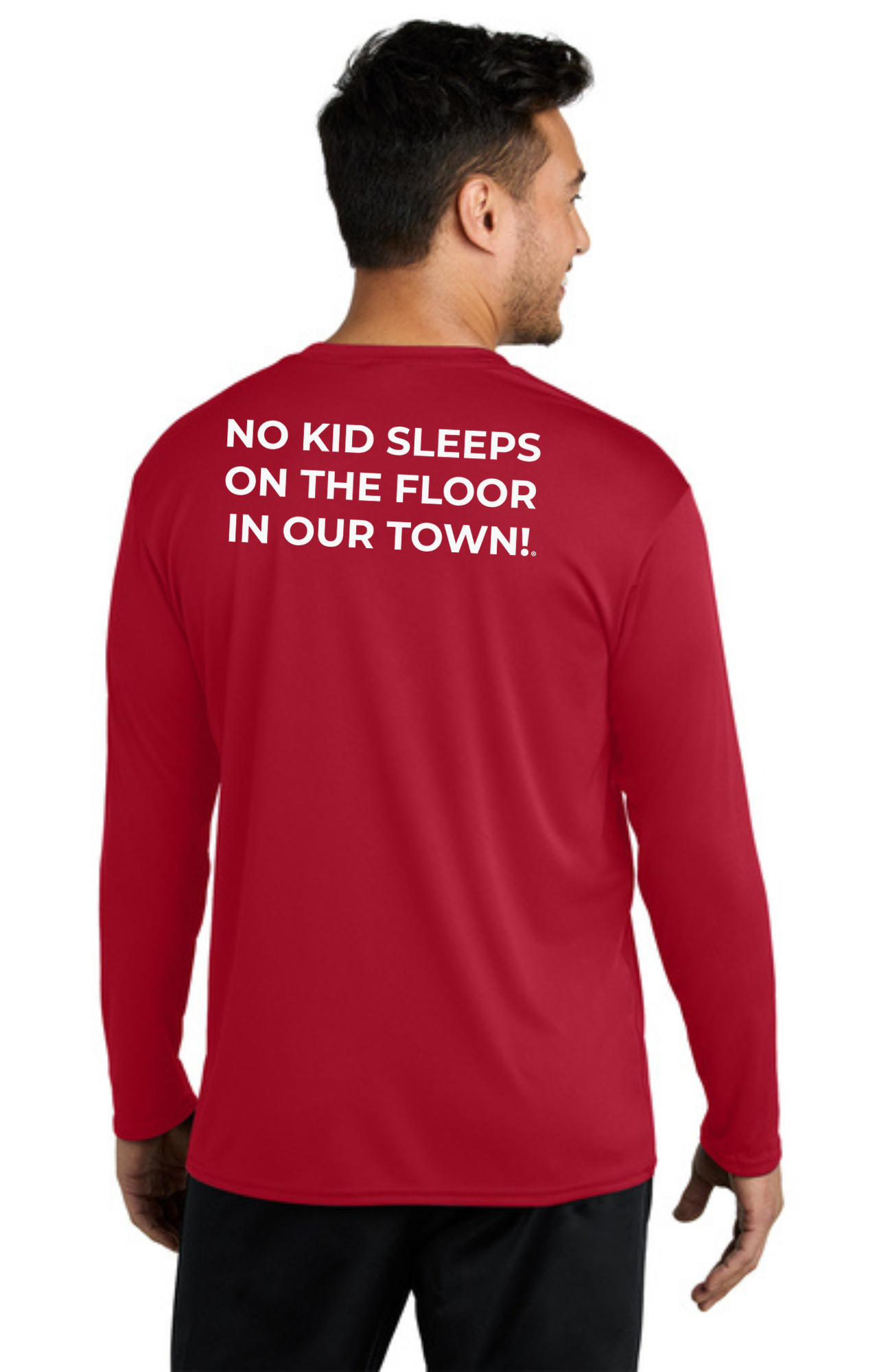 Chapter - ADULT UV Performance Long Sleeve (RED) - "CHAPTER NAME"