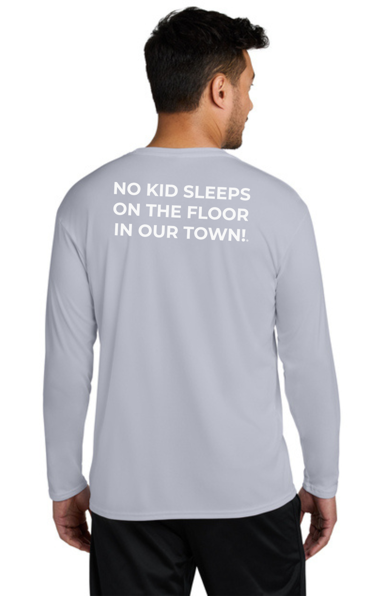 Chapter - ADULT UV Performance Long Sleeve (SILVER) - "CHAPTER NAME"