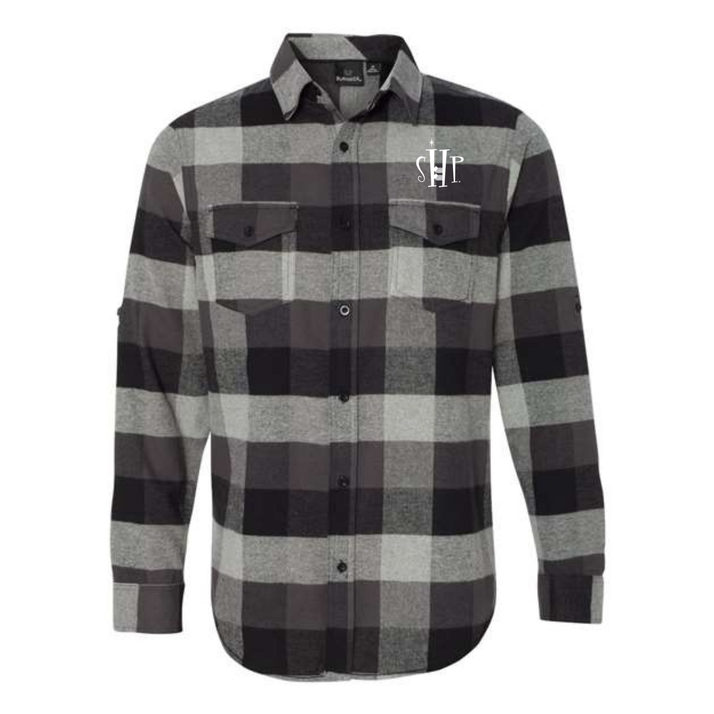 "NEW" SHP Long Sleeve Flannel Shirt