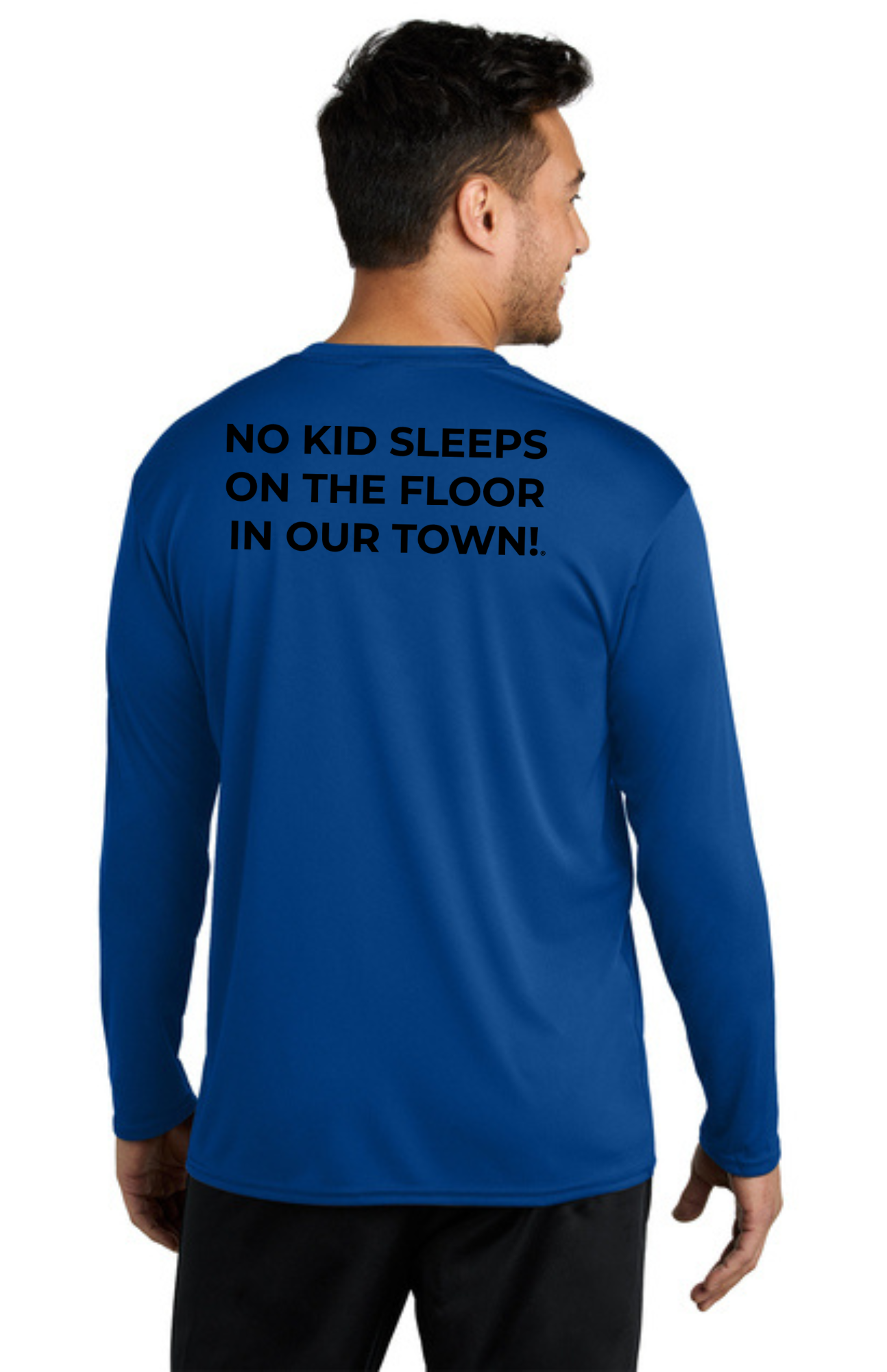 Chapter - ADULT UV Performance Long Sleeve (TRUE ROYAL) - "CHAPTER NAME"