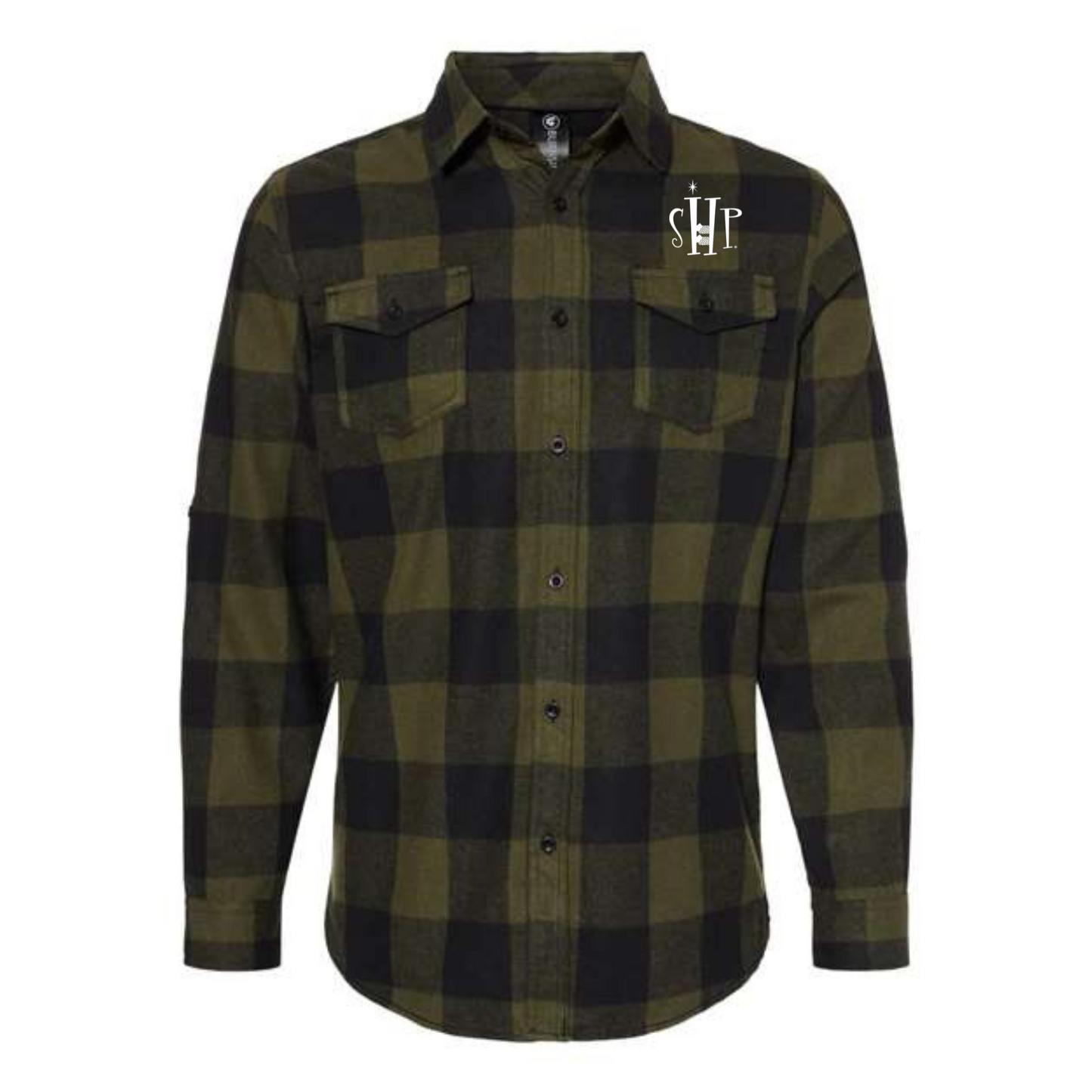 "NEW" SHP Long Sleeve Flannel Shirt