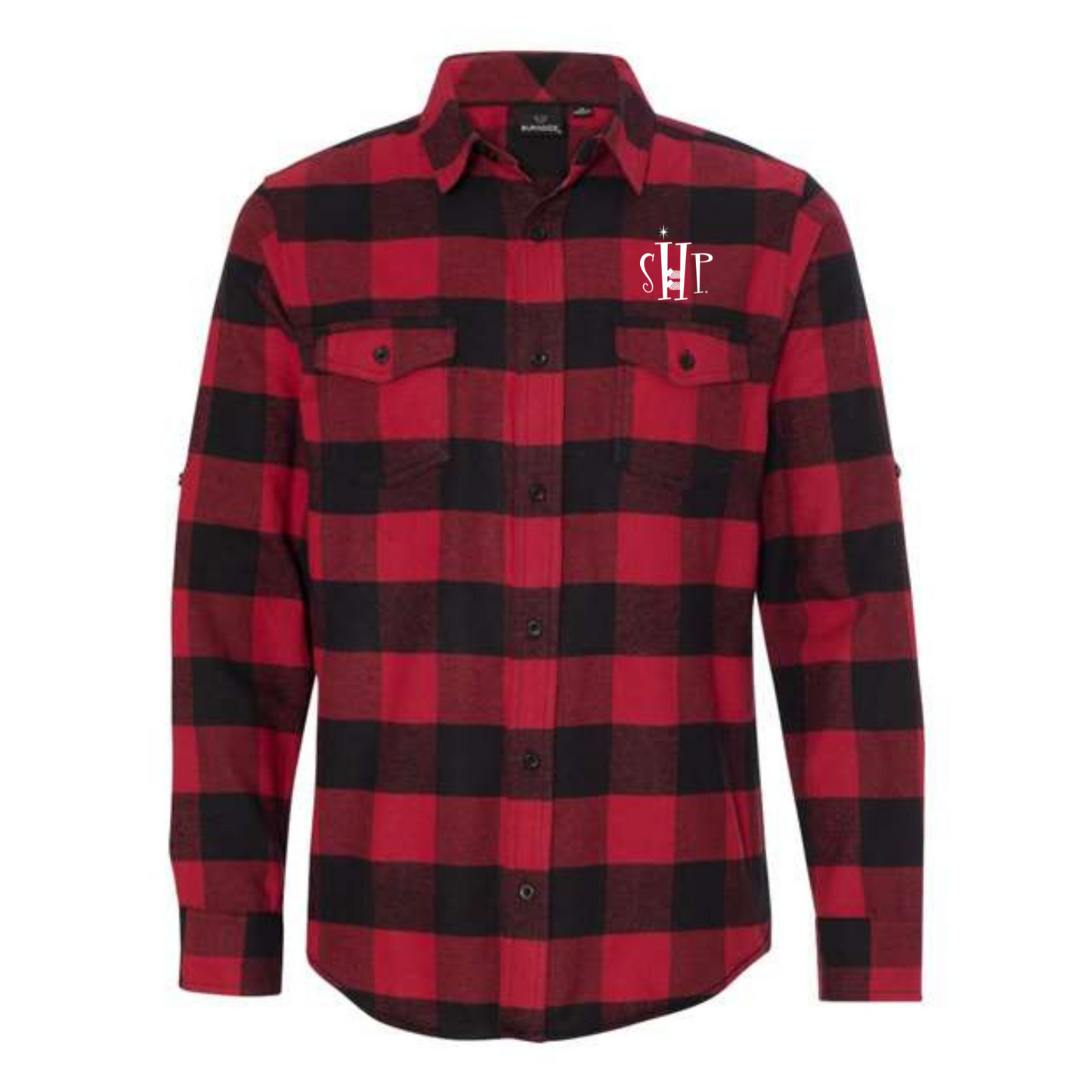 "NEW" SHP Long Sleeve Flannel Shirt